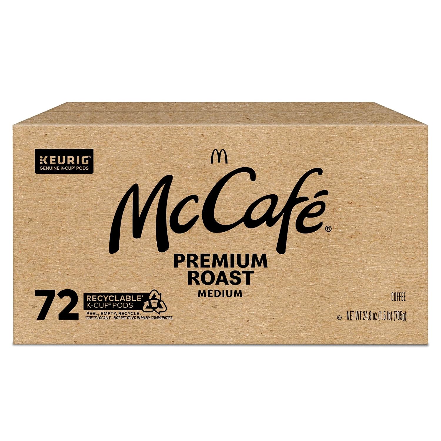 McCafe Premium Roast Coffee, Single Serve Keurig K-Cup Pods, Medium Roast, 84 Count