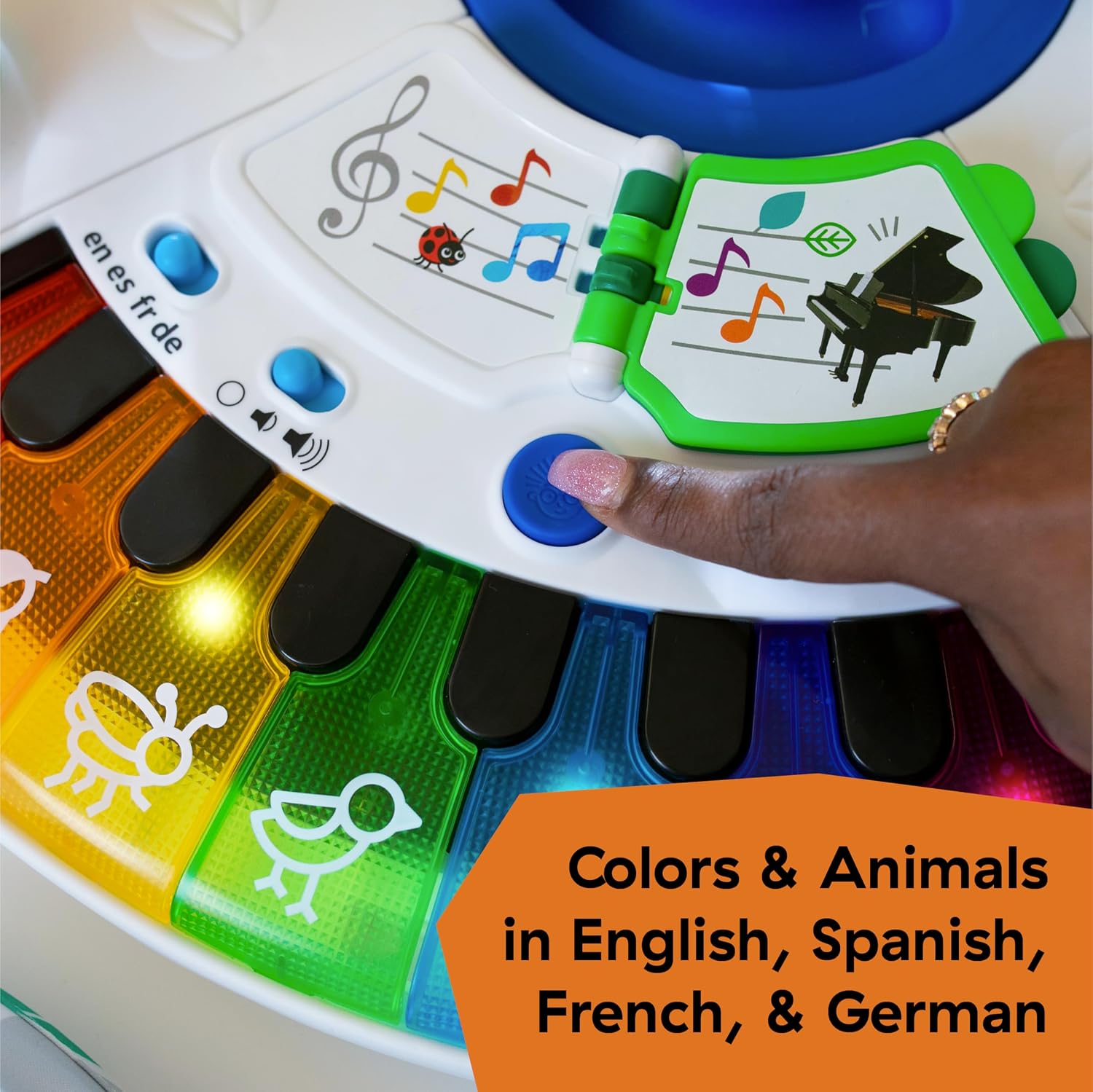 Baby Einstein 4-in-1 Activity Center & Walker with Piano, Age 6M+
