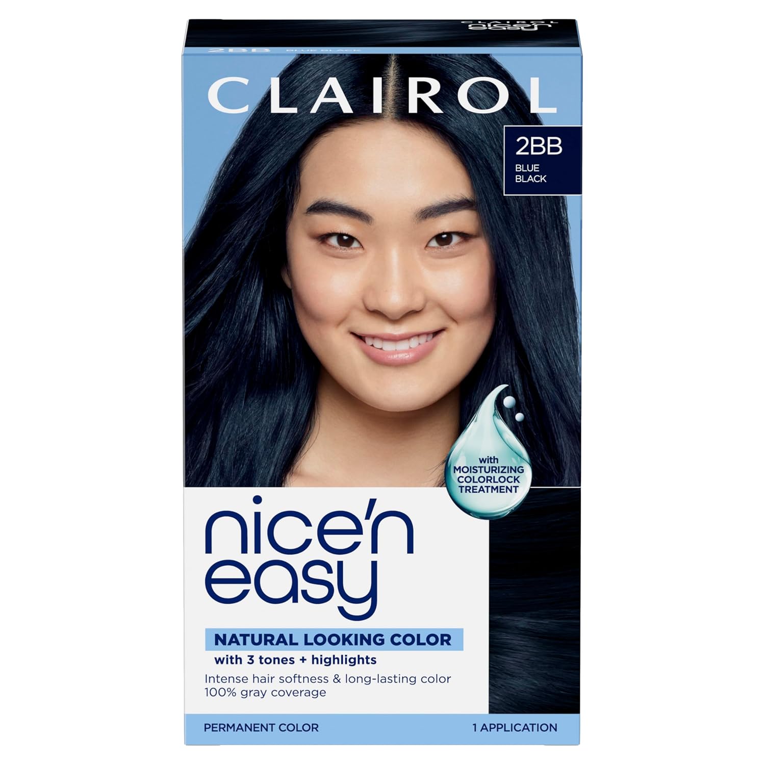 Clairol Nice'n Easy Permanent Hair Dye, 6A Light Ash Brown | Pack of 3