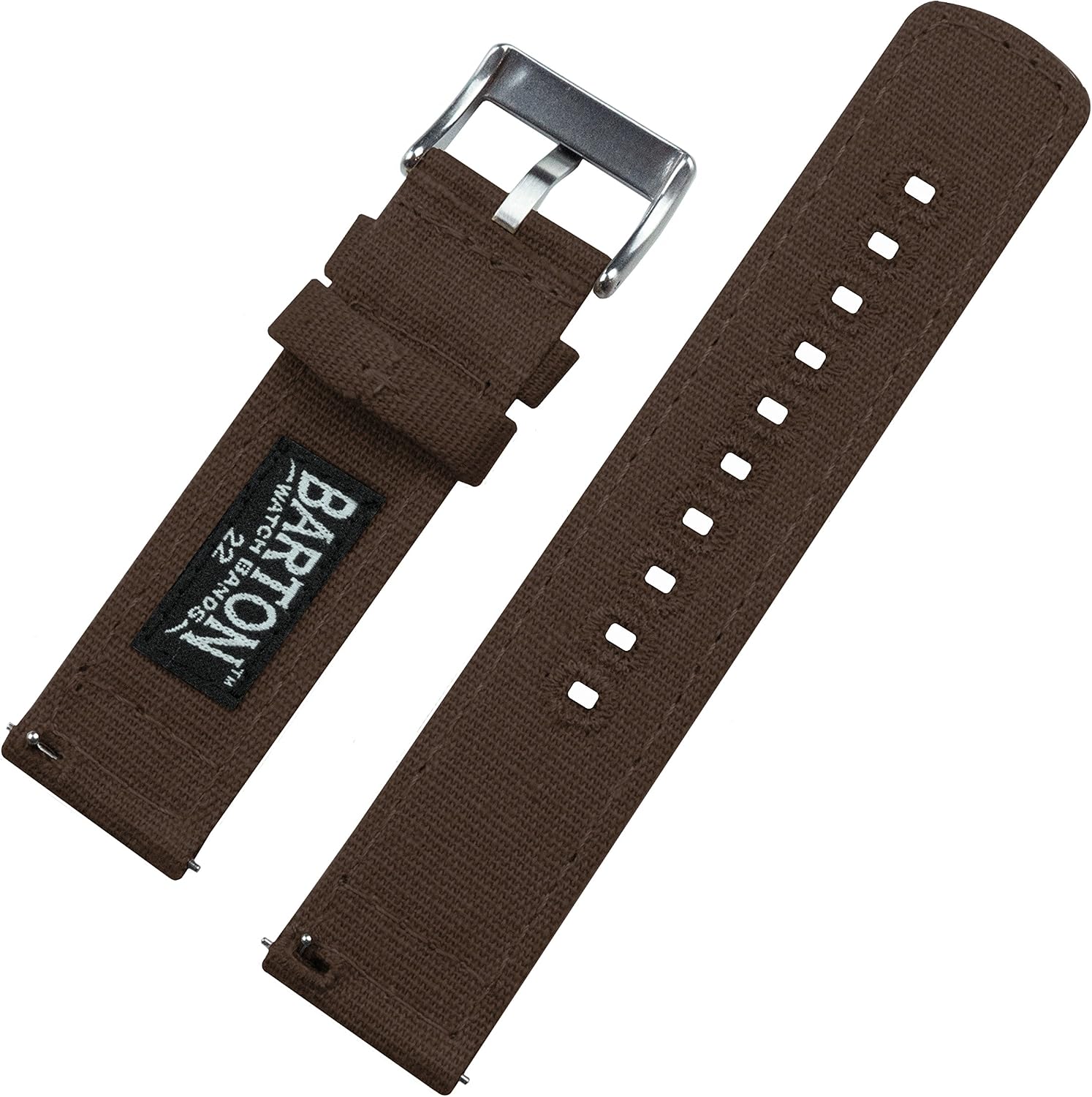 BARTON Canvas Quick Release Watch Band Straps