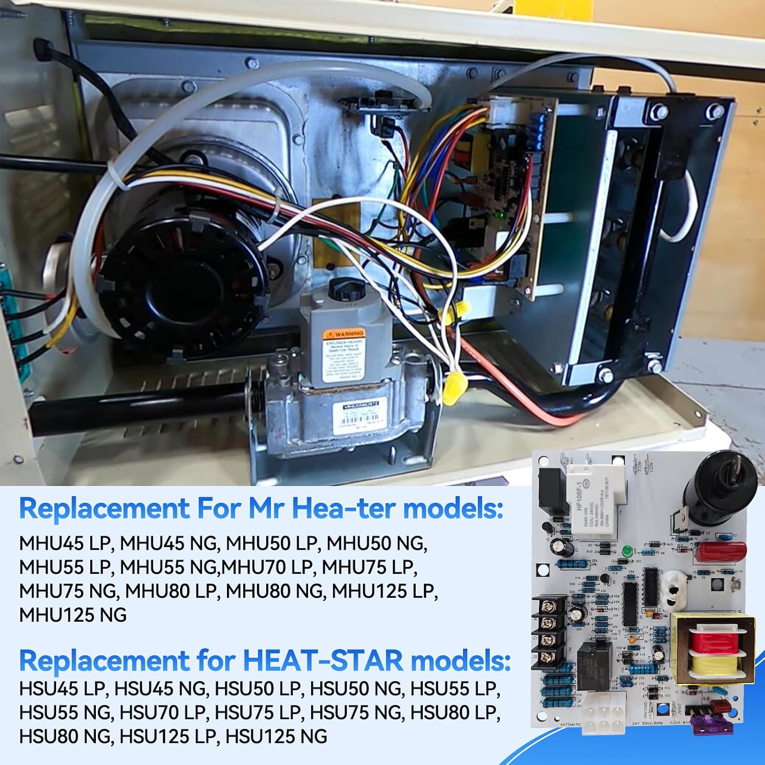 60105 Control Board Fit for Mr Heater, Enerco
