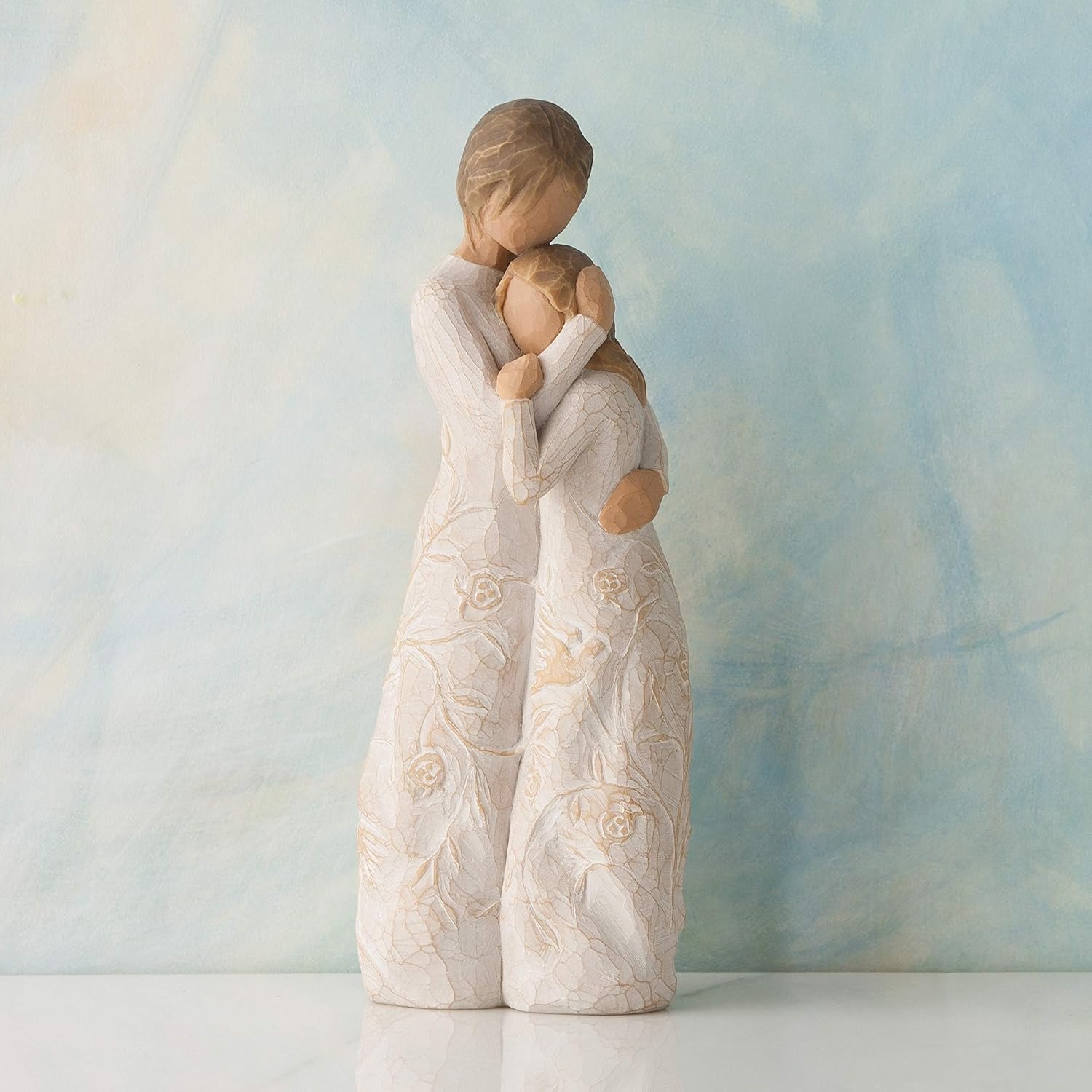 Willow Tree Close to me, Apart or Together, Always Close to me, Expresses Loving Relationships Between Mother and Daughter, Sisters or Friendships, Sculpted Hand-Painted Figure | Cast from a Susan Lordi Original Carving, Celebrates Extended Family Bonds,…