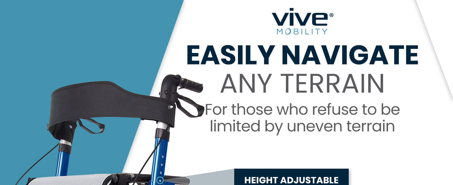 Easily navigate any terrain for those whor refuse to be limited by uneven terrain