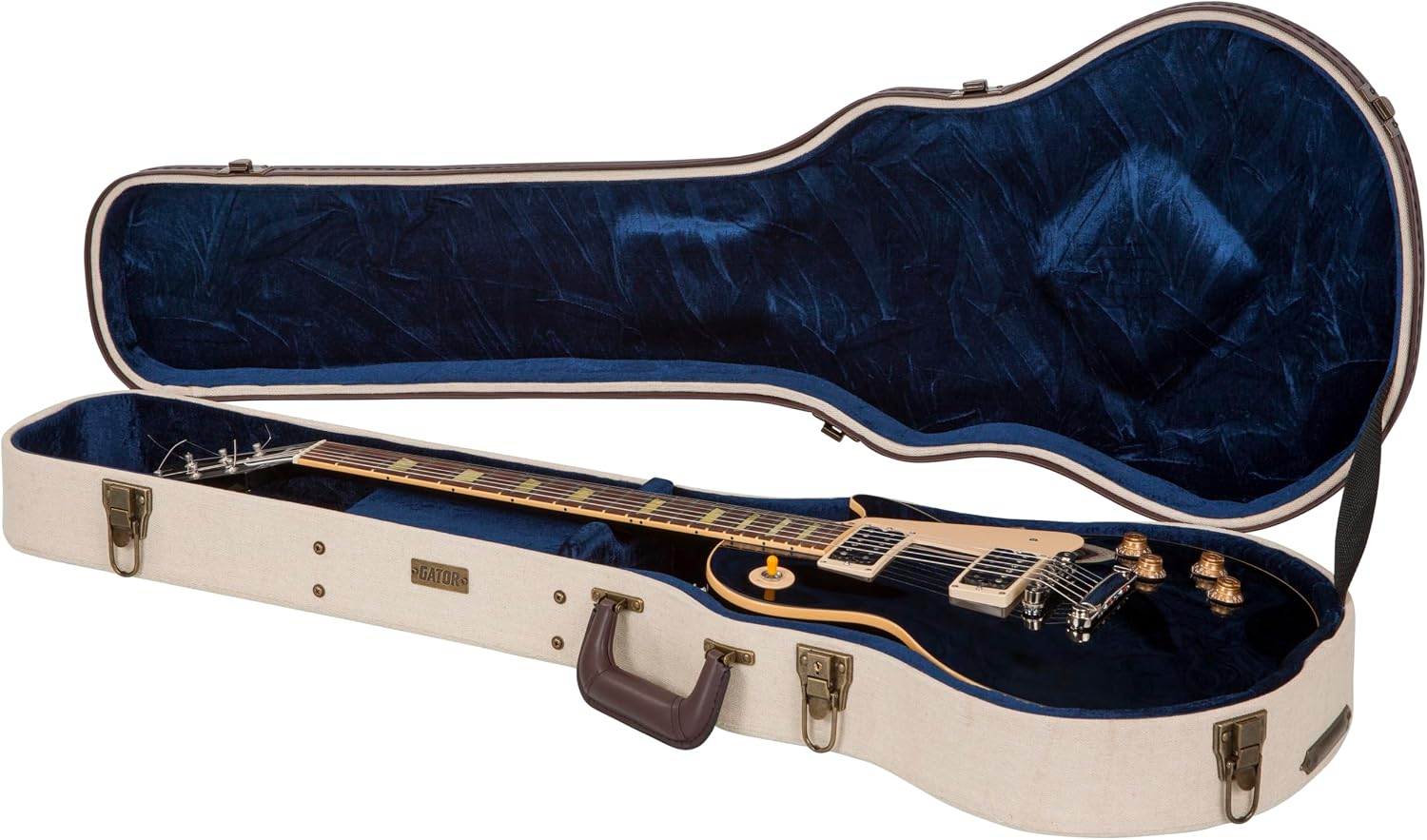 Gator Cases Journeyman Series Deluxe Wood Case for Resonator Style Acoustic Guitars (GW-JW RESO)
