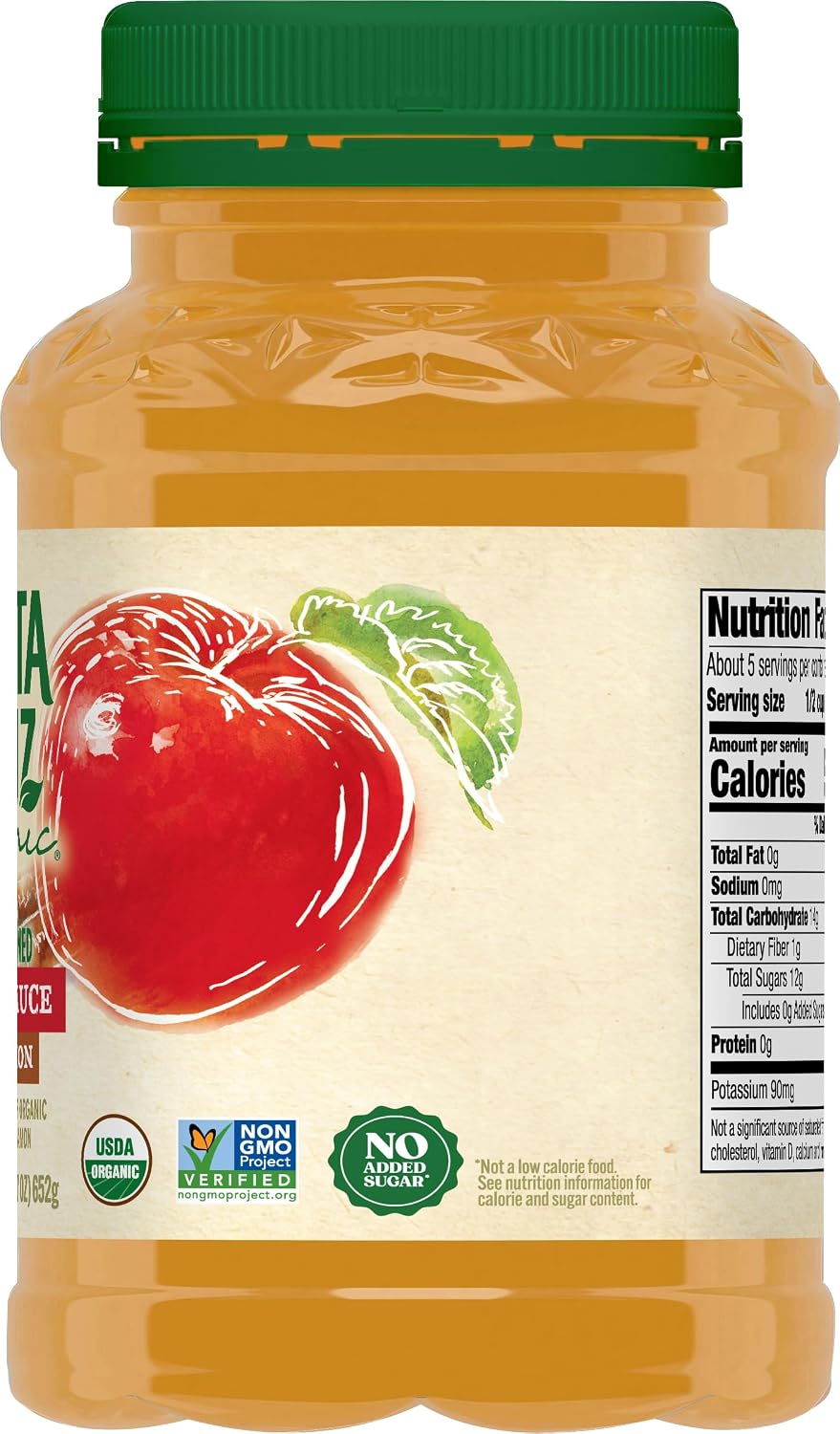 Santa Cruz Organic Apple Sauce, 23 Ounce