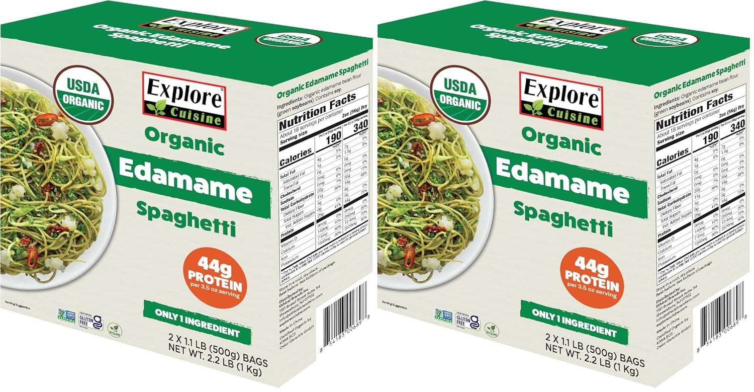 Explore Cuisine Organic Black Bean Spaghetti, 8 Oz