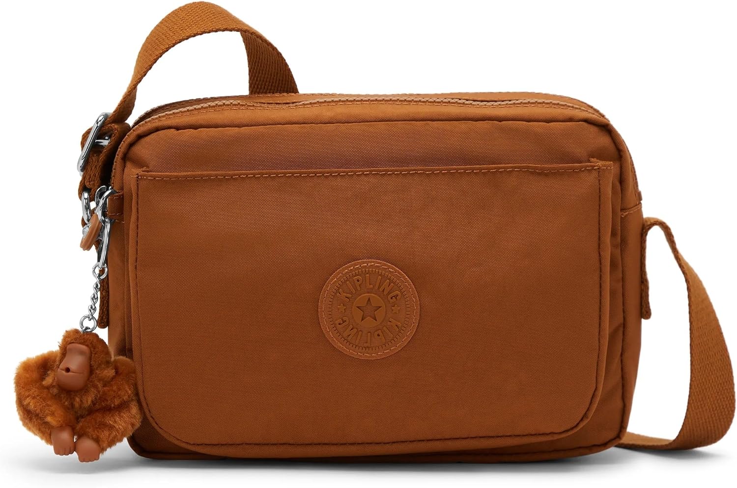 Kipling Women’s Abanu Medium Crossbody Bag, Lightweight, Adjustable Nylon Waist Pack with Multi-Compartment Zip Pockets