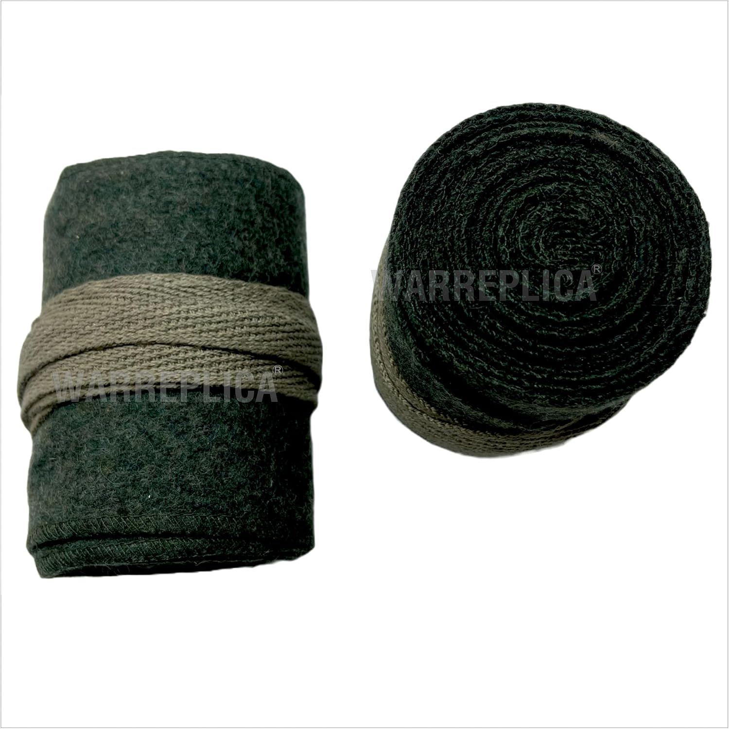 warreplica WW1 US Army M1910 Puttees Leggings Wraps/WW1 US Army Leg Wraps Gear Putty–Historical Reproduction Military Gaiters