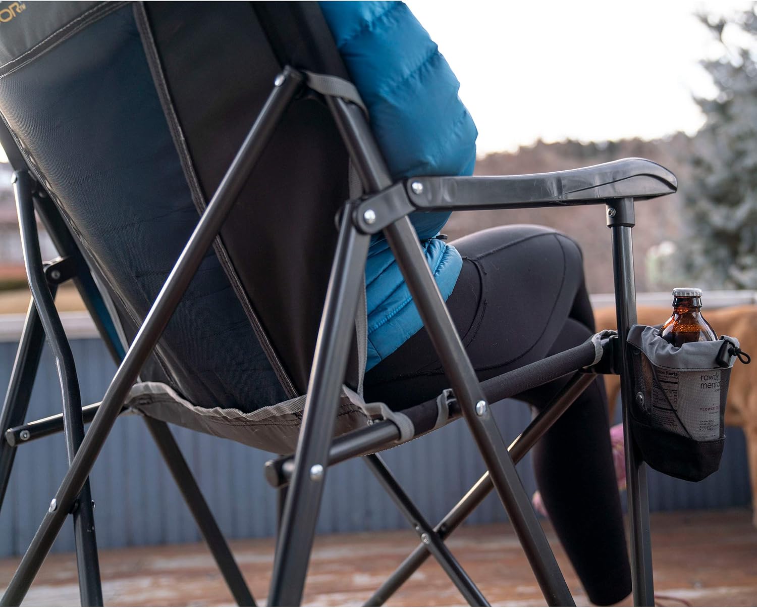 GCI Outdoor Eazy Chair, Folding Camping Chair for Adults