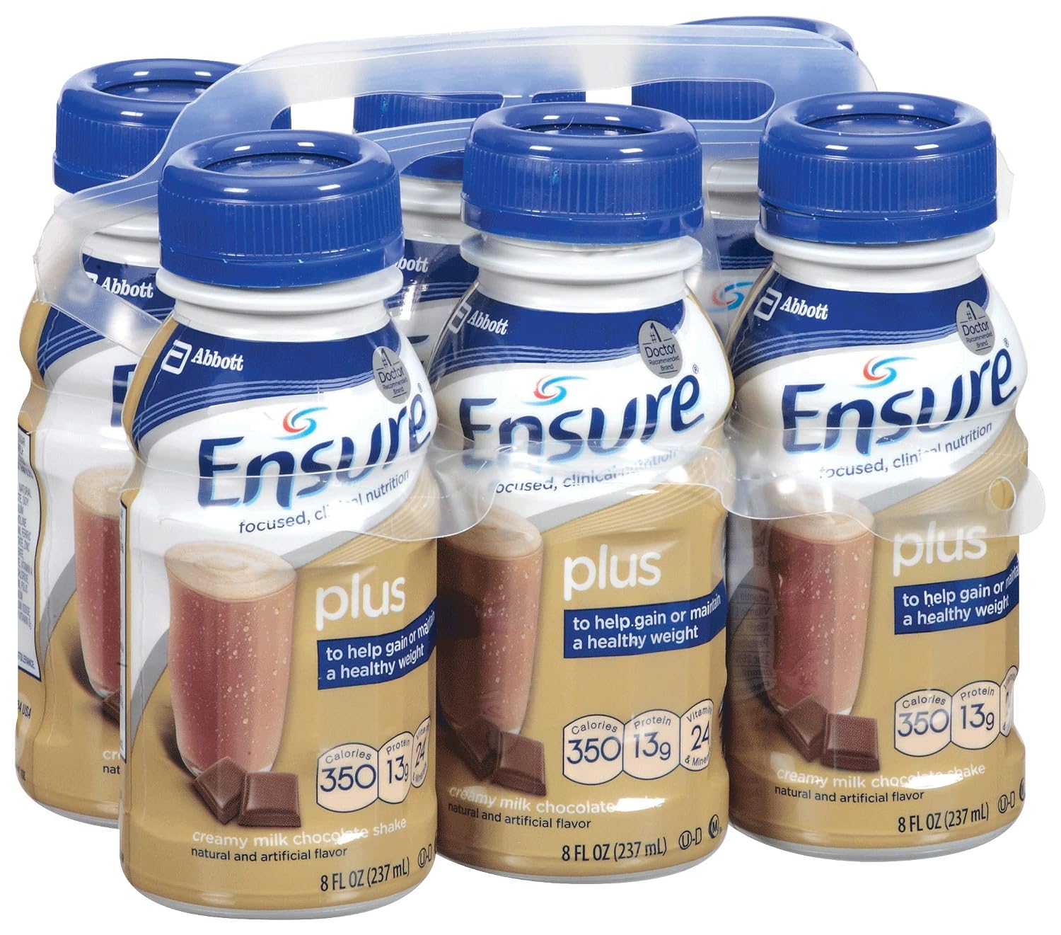 Ensure Plus Chocolate Retail 8Oz Bottle
