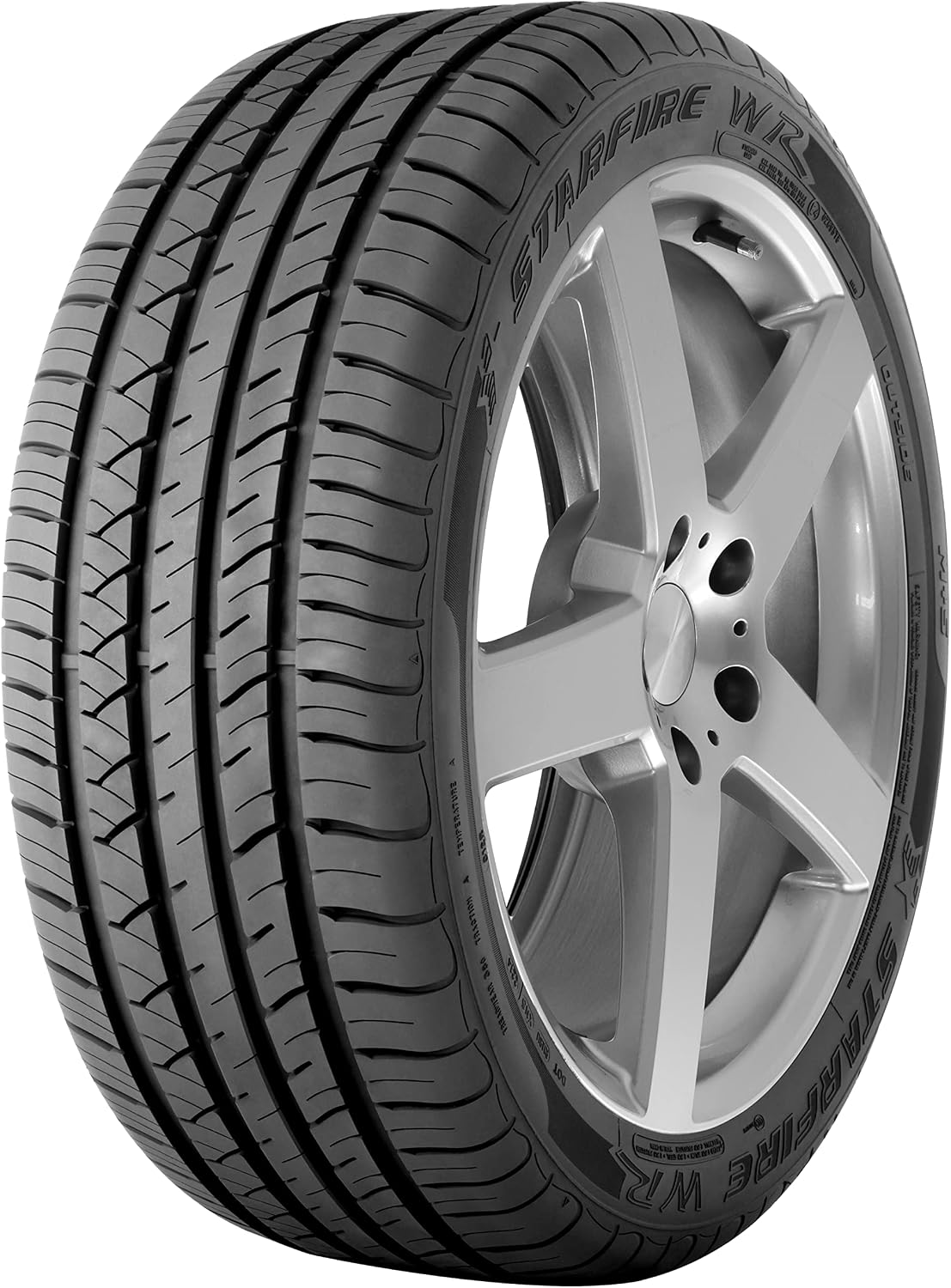Starfire WR All-Season 235/55R17 99W Tire | Passenger High Performance All Season Traction 99W Rated Standard Load Radial Construction Black Sidewall Tire