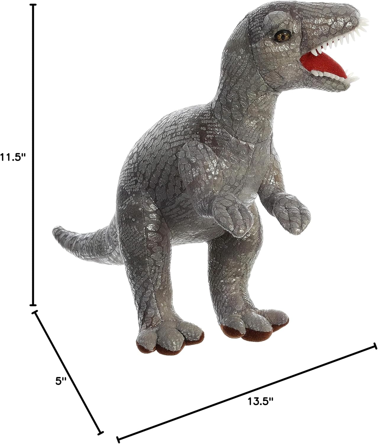 Aurora Dinos & Dragons 15" Spinosaurus Ferocious Stuffed Animal | Vibrant prehistoric and mythical designs for imaginative play