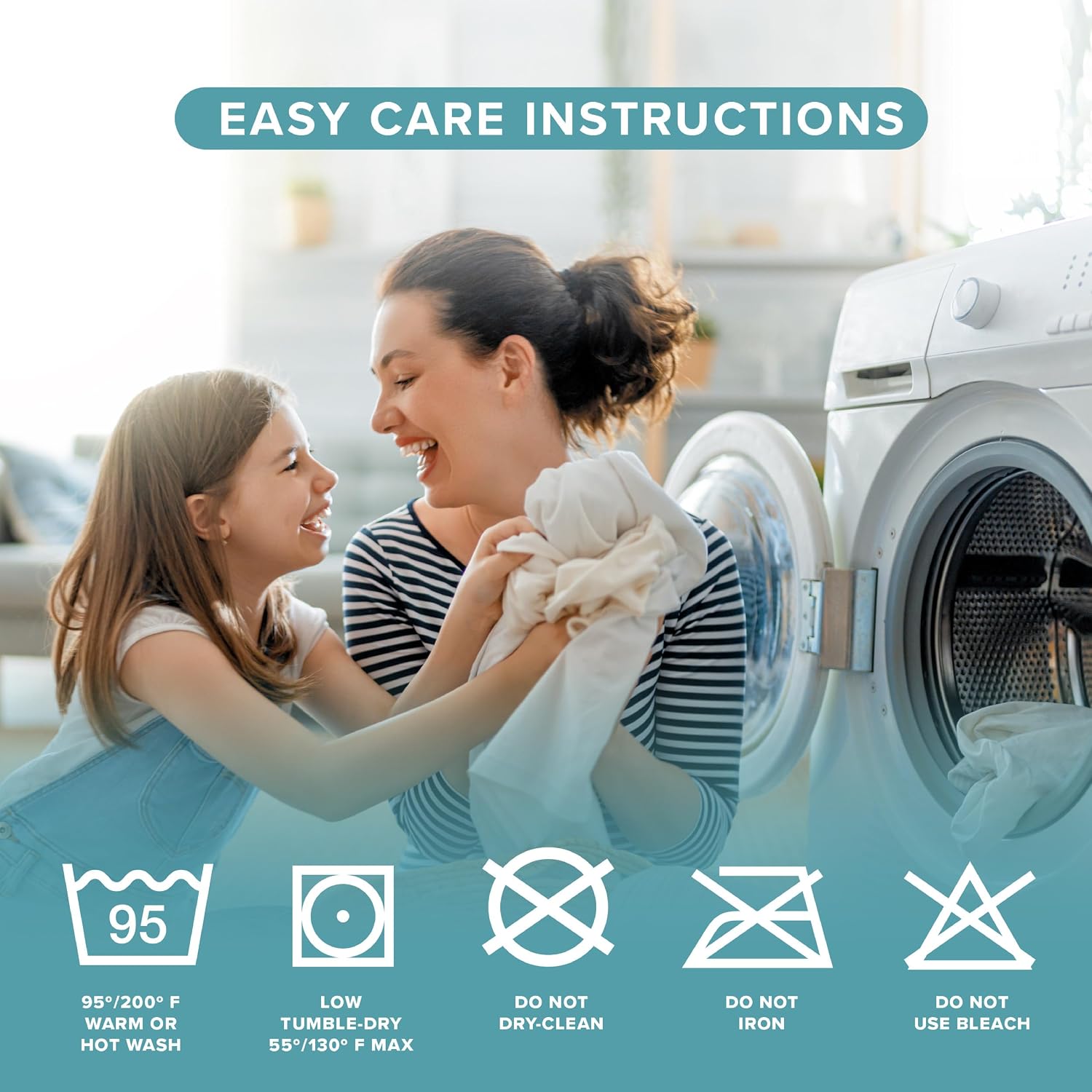 Bare Home Queen Size Mattress Protector - 100% Waterproof & Breathable - Premium Cooling Mattress Cover - Protects Against Spills - Vinyl Free Noiseless - Protect Your Mattress (Queen, White)