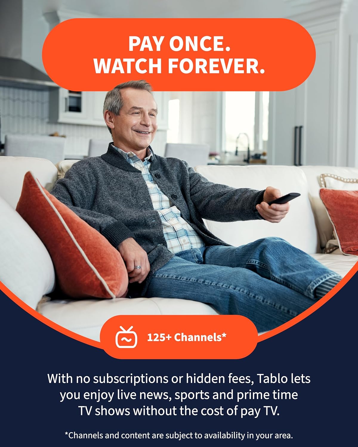 Tablo 4th Gen 4-Tuner Over-The-Air (OTA) DVR - Watch