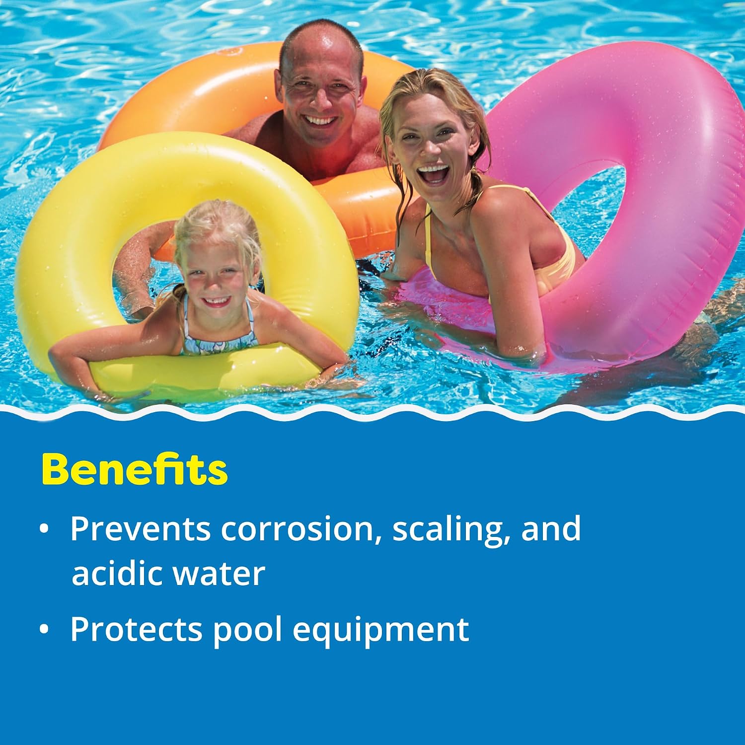 In The Swim Calcium Hardness Increaser for Swimming Pools - 25 Pounds | Fast-Acting, Scale Prevention - 94% Calcium Chloride