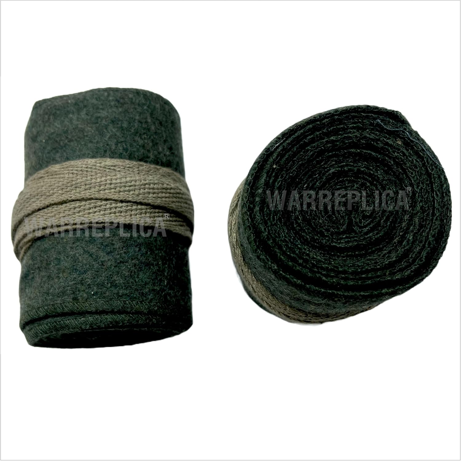 warreplica WW1 US Army M1910 Puttees Leggings Wraps/WW1 US Army Leg Wraps Gear Putty–Historical Reproduction Military Gaiters