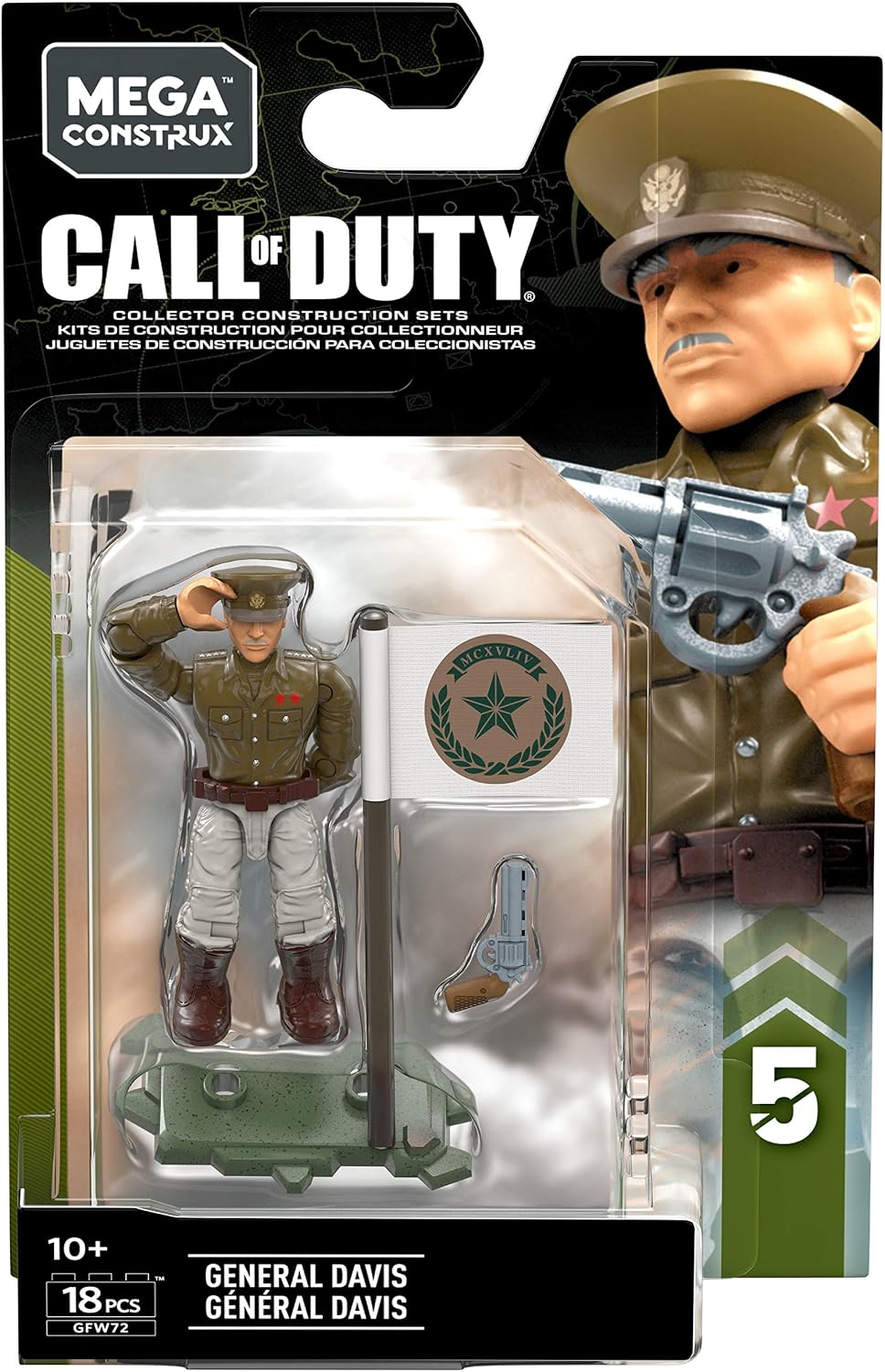 Mega Construx Call of Duty General Davis