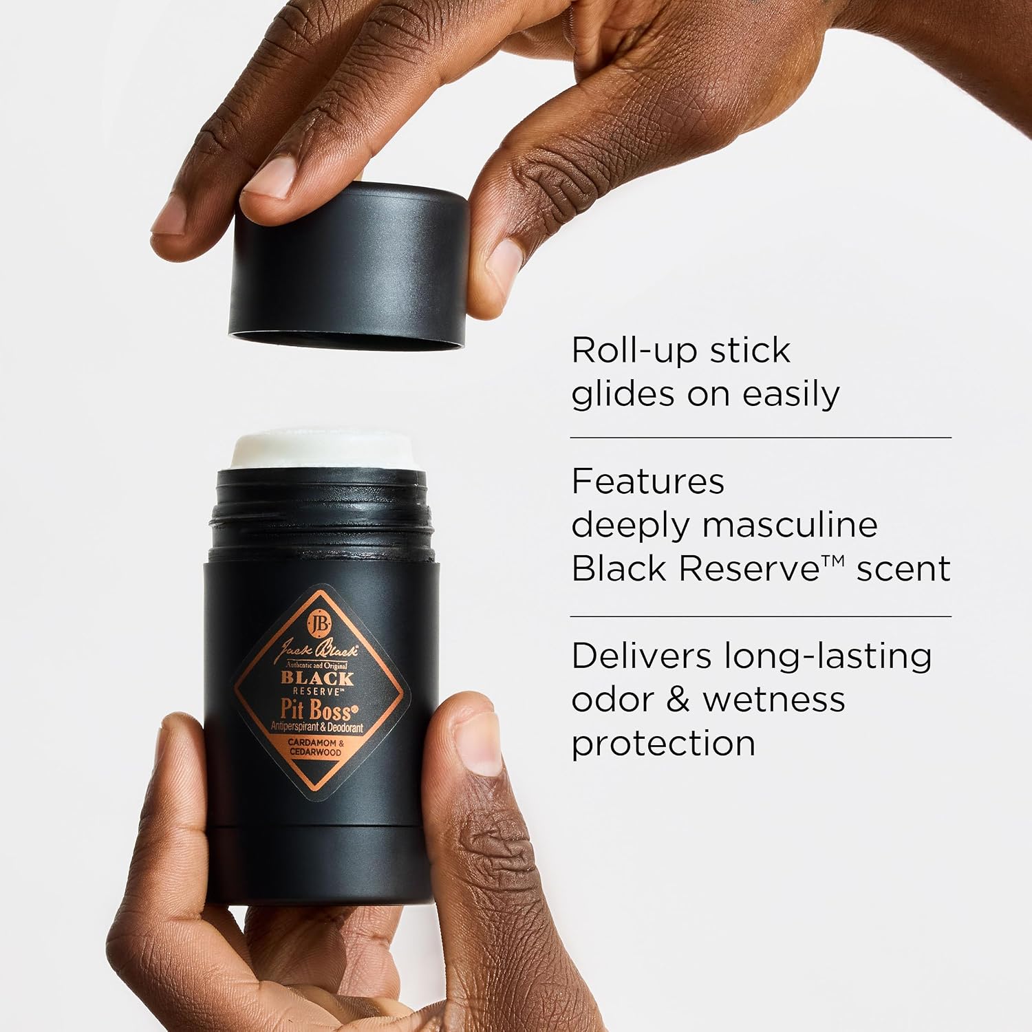 Jack Black Pit Boss Antiperspirant & Deodorant Men - 2.75 oz - Mens Deodorant for Sensitive Skin