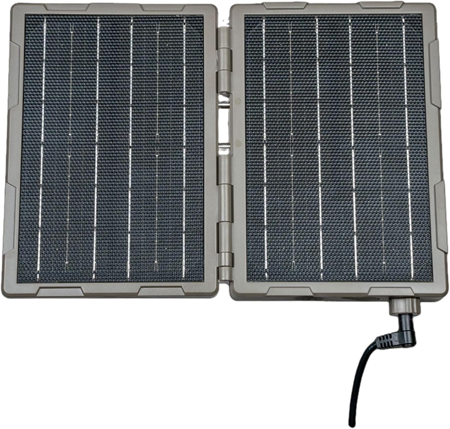 Tactacam Reveal Folding Solar Panel, 7.2W, Built-in Battery | 12V/2A output, stores energy for overnight and cloudy-day use, folds flat for transport
