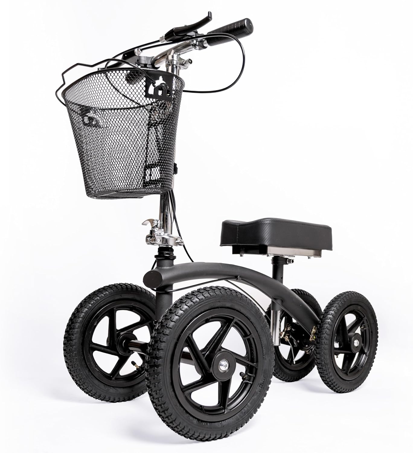 BodyMed All-Terrain Knee Walker, Steerable for Foot Injuries - Heavy-Duty