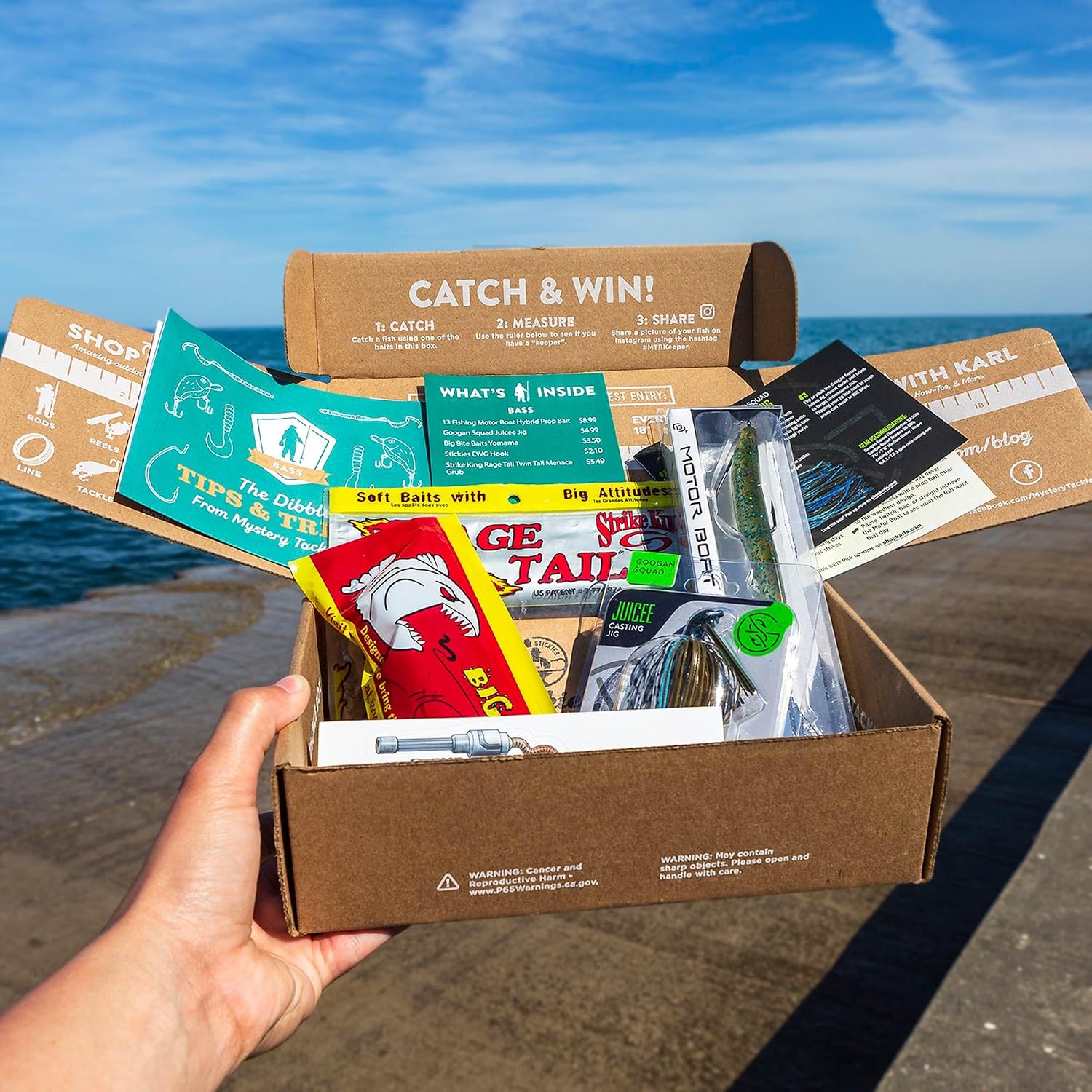 Catch Co Mystery Tackle Box Freshwater Catch All Fishing Kit