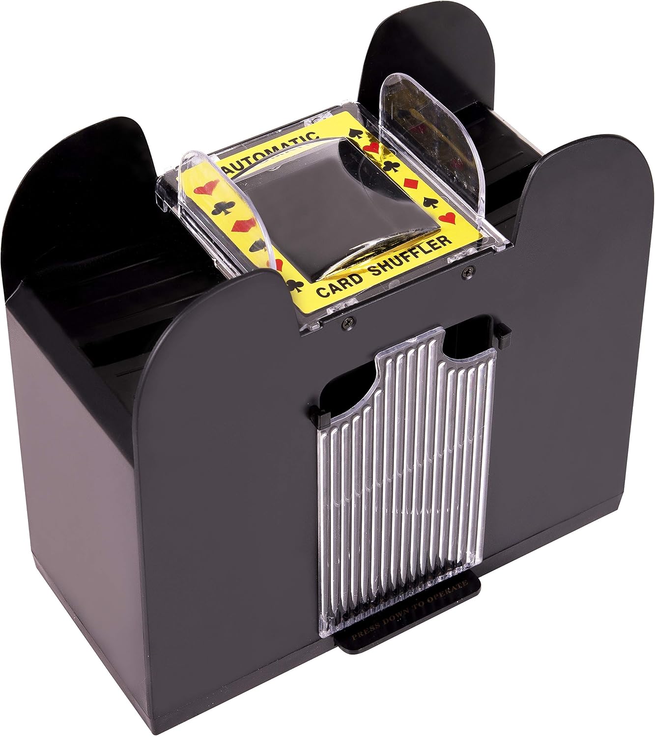 Battery-Powered Automatic Card Shuffler for Card Games