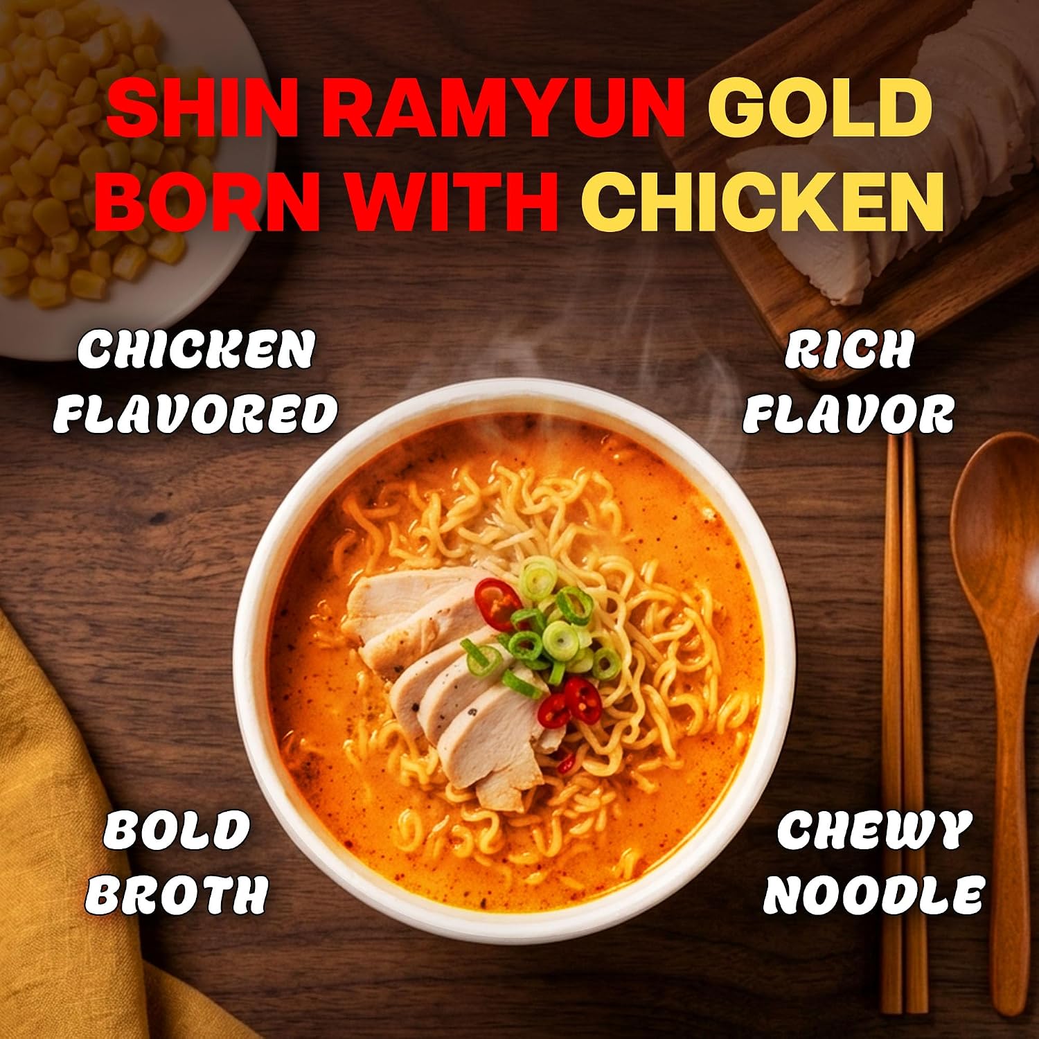 Nongshim Shin Ramyun Bowl Noodles, Spicy Korean Signature Instant Ramyun, Rich Beef Flavored Broth, Quick and Easy, Microwaveable Bowl, 3.03 oz (Pack of 12)