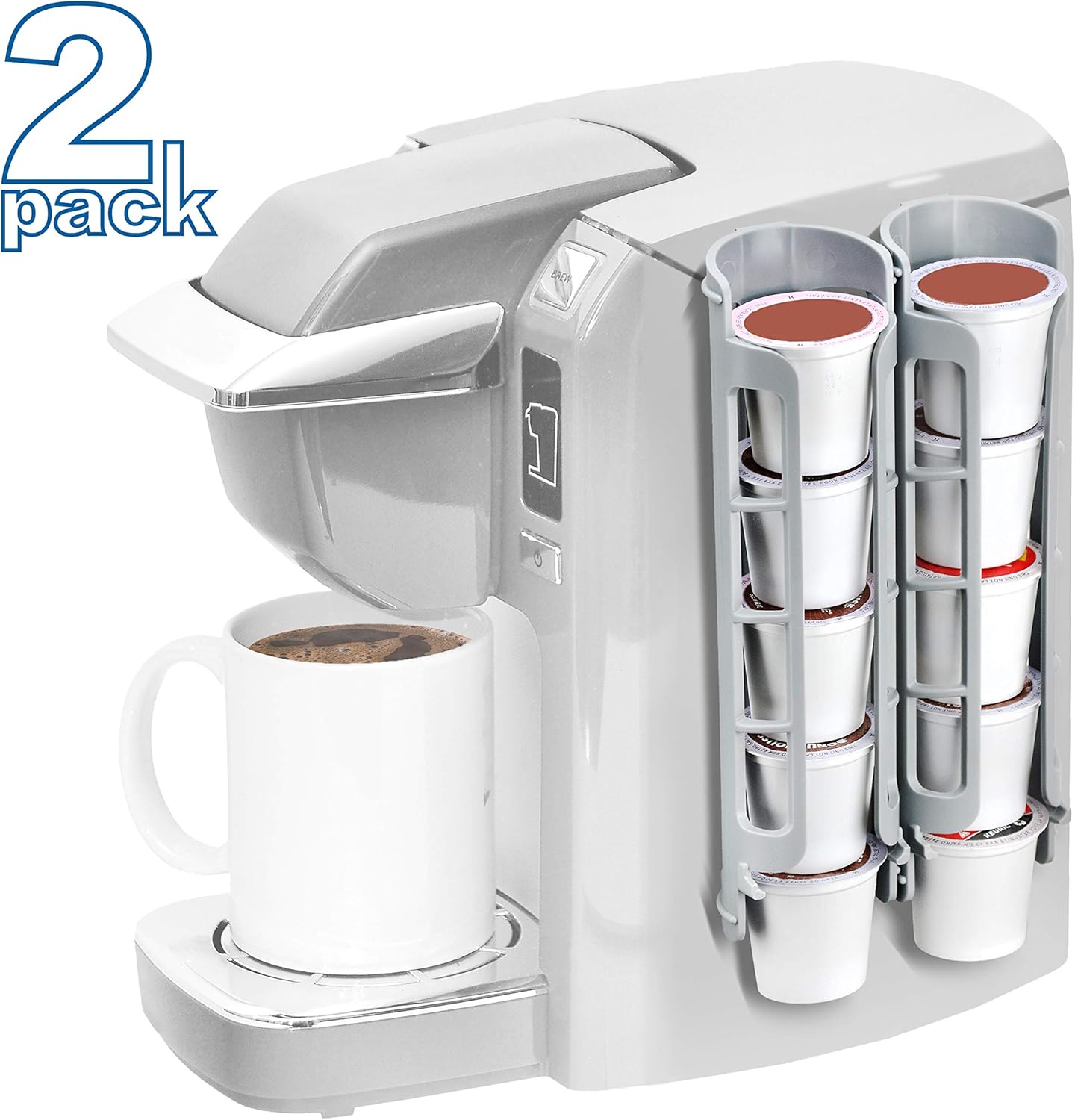 STORAGENIE Coffee Pod Holder for Keurig, Stores 10 Pods