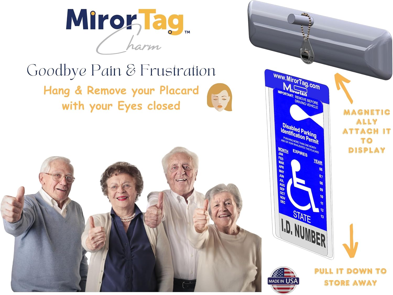 MirorTag Charm by JL Safety - A Novel Way to Protect