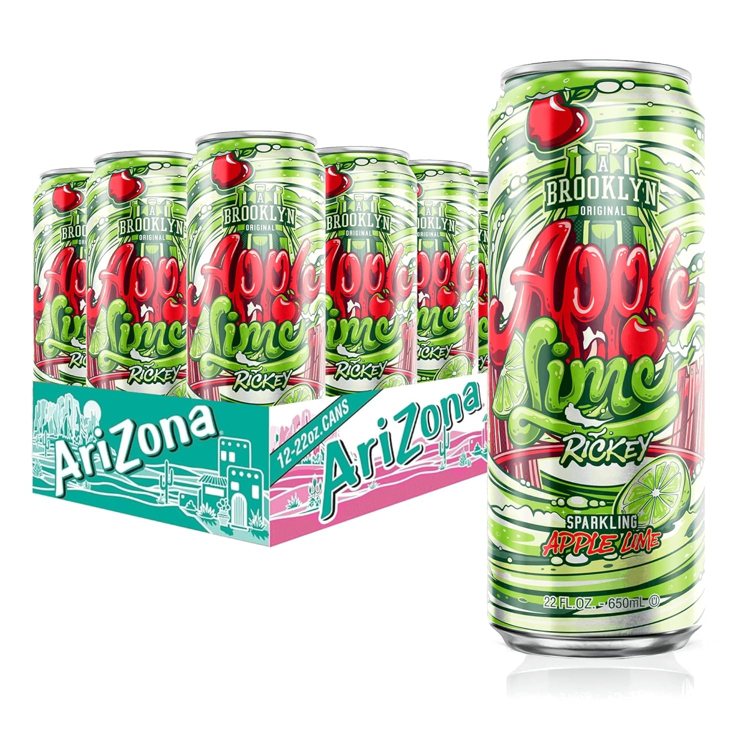 AriZona Mucho Mango | Fruit Juice Cocktail | 22 Fl Oz (12 Pack)