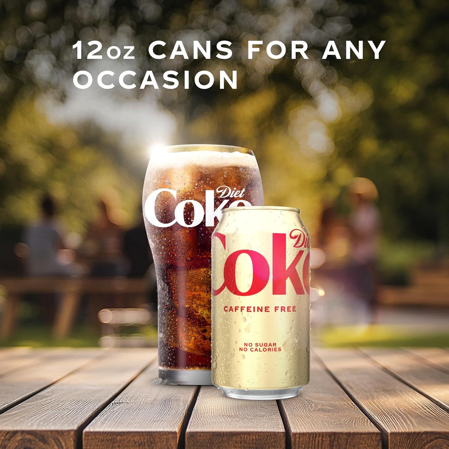 Diet Coke Soda Soft Drink Cans, 12 fl oz, 12 Pack | No sugar, no calories, 46 mg caffeine per can