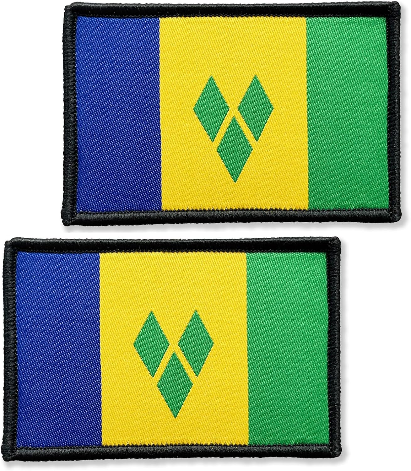 2 Pack Nicaragua Flags Patch Nicaraguans Flag Patches Patriotic Military Team Tactical Patch 3×2 Inch