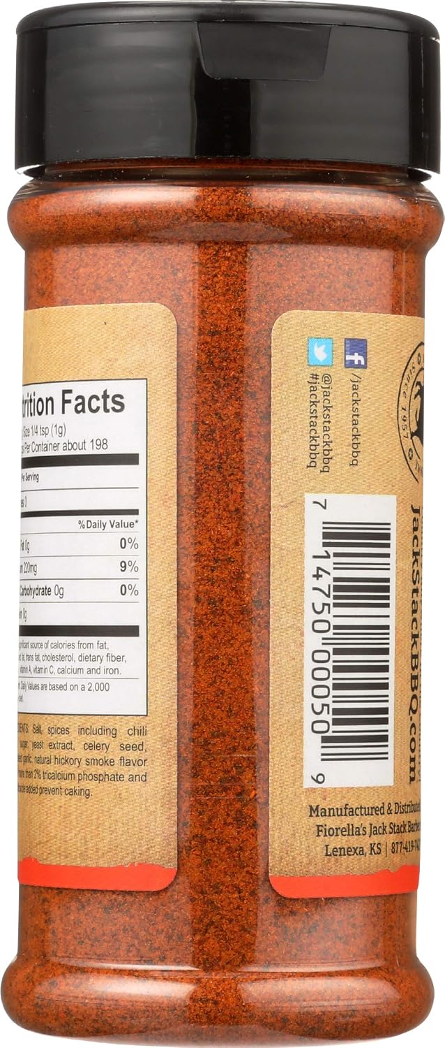 Jack Stack Barbecue Dry Rub Seasoning Variety Pack - All Purpose, Steak, Poultry & Meat Seasonings - Kansas City Spice 3 Pack - for Chicken, Steak, Ribs, Vegetables, Seafood, and More (7oz Each)