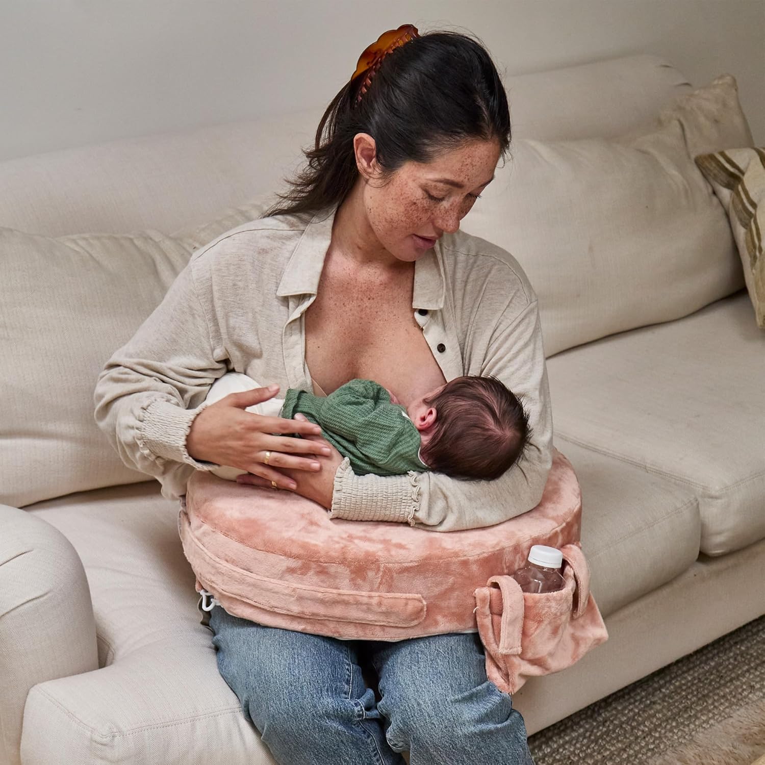 My Brest Friend Super Deluxe Nursing Pillow - Platinum