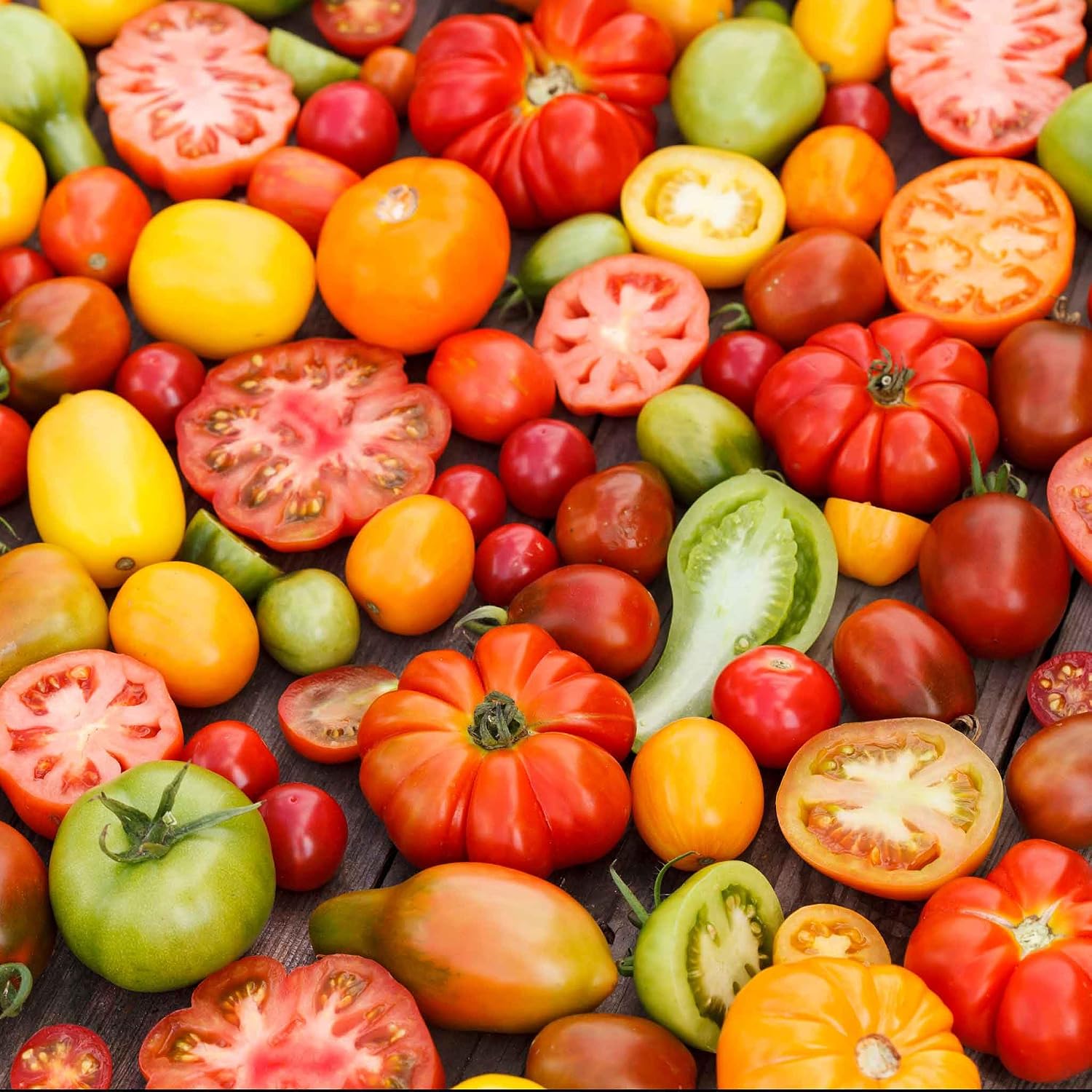 Eden Brothers Tomato Seeds - Persimmon Non-GMO Seeds for Planting, 1 oz | Low-Maintenance Vegetable Seeds, Plant During Warm Season, Zones 10, 3, 4, 5, 6, 7, 8, 9