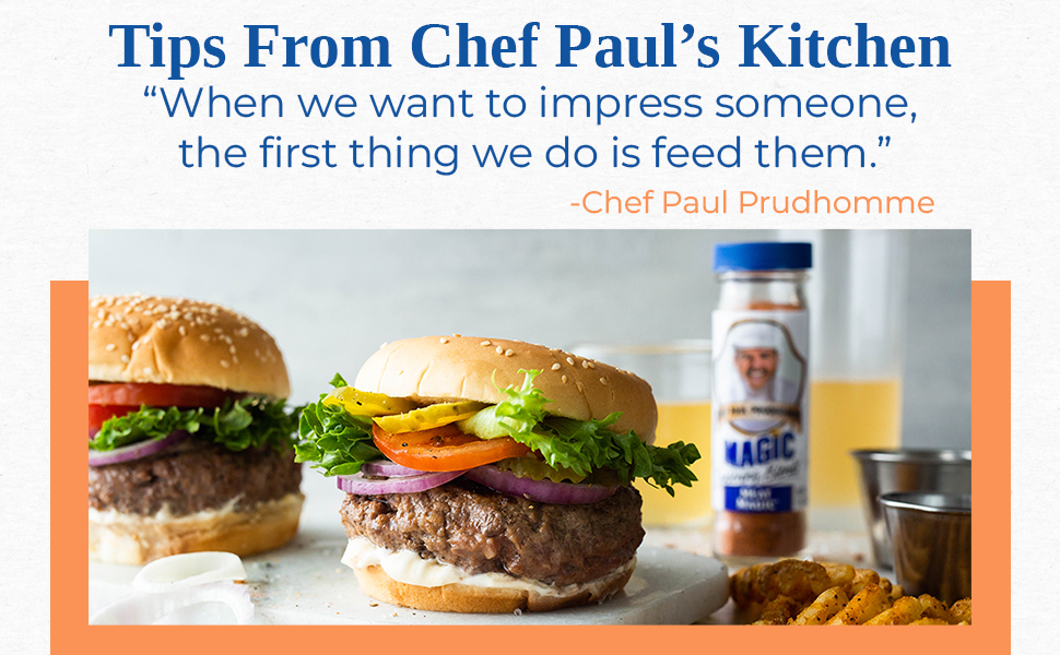 Chef Paul Magic Seasoning Blends