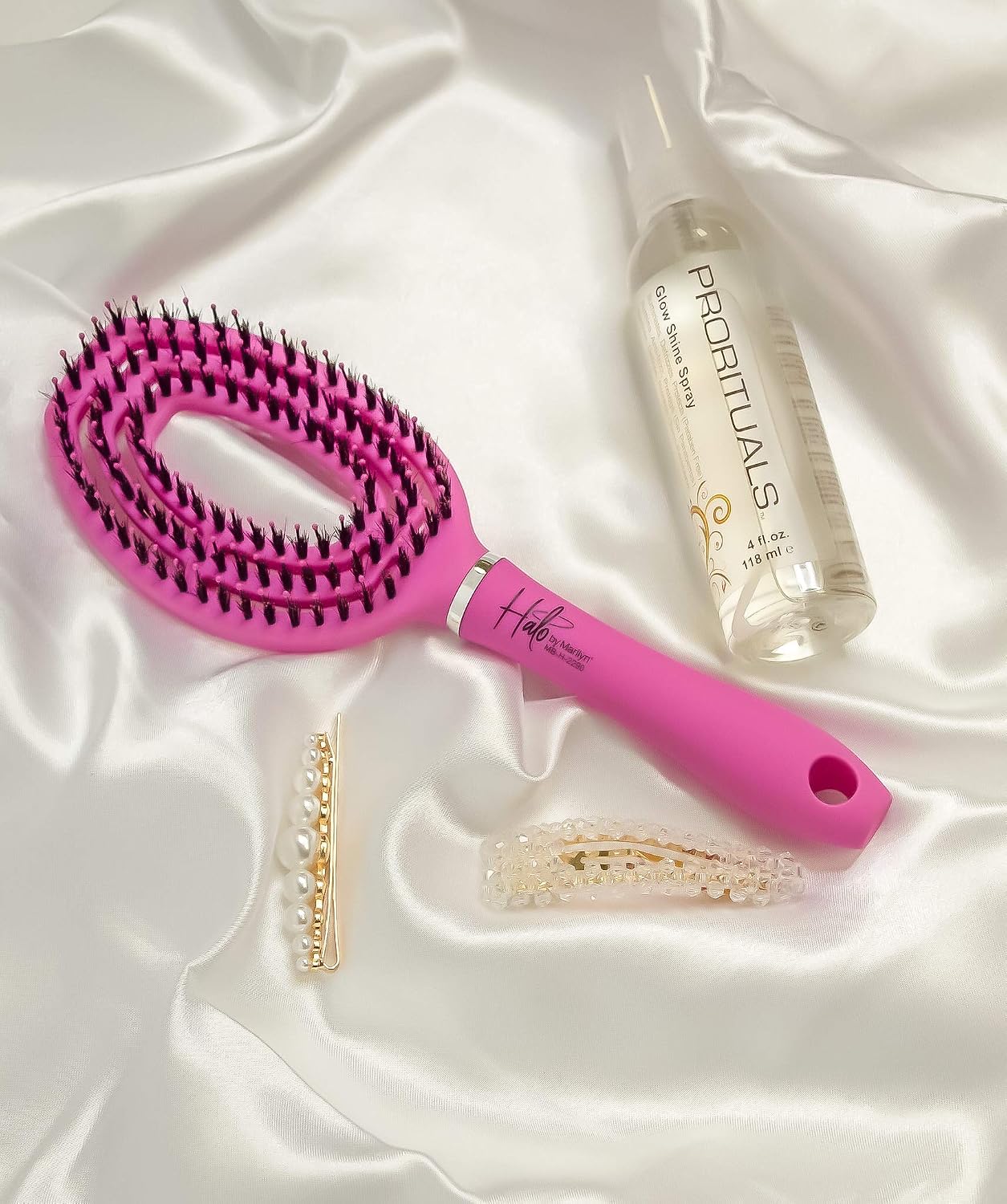 Marilyn Brush Halo Titanium Paddle Brush - Blowout