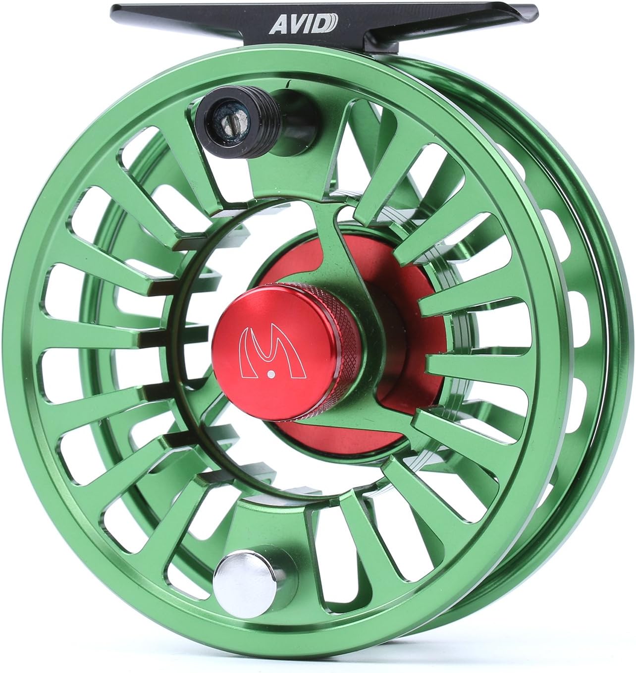 Maxcatch AVID Fly Fishing Reel with CNC-machined Aluminum Body - 1/3, 3/4, 5/6, 7/8, 9/10 Weights(Black, Green, Blue)