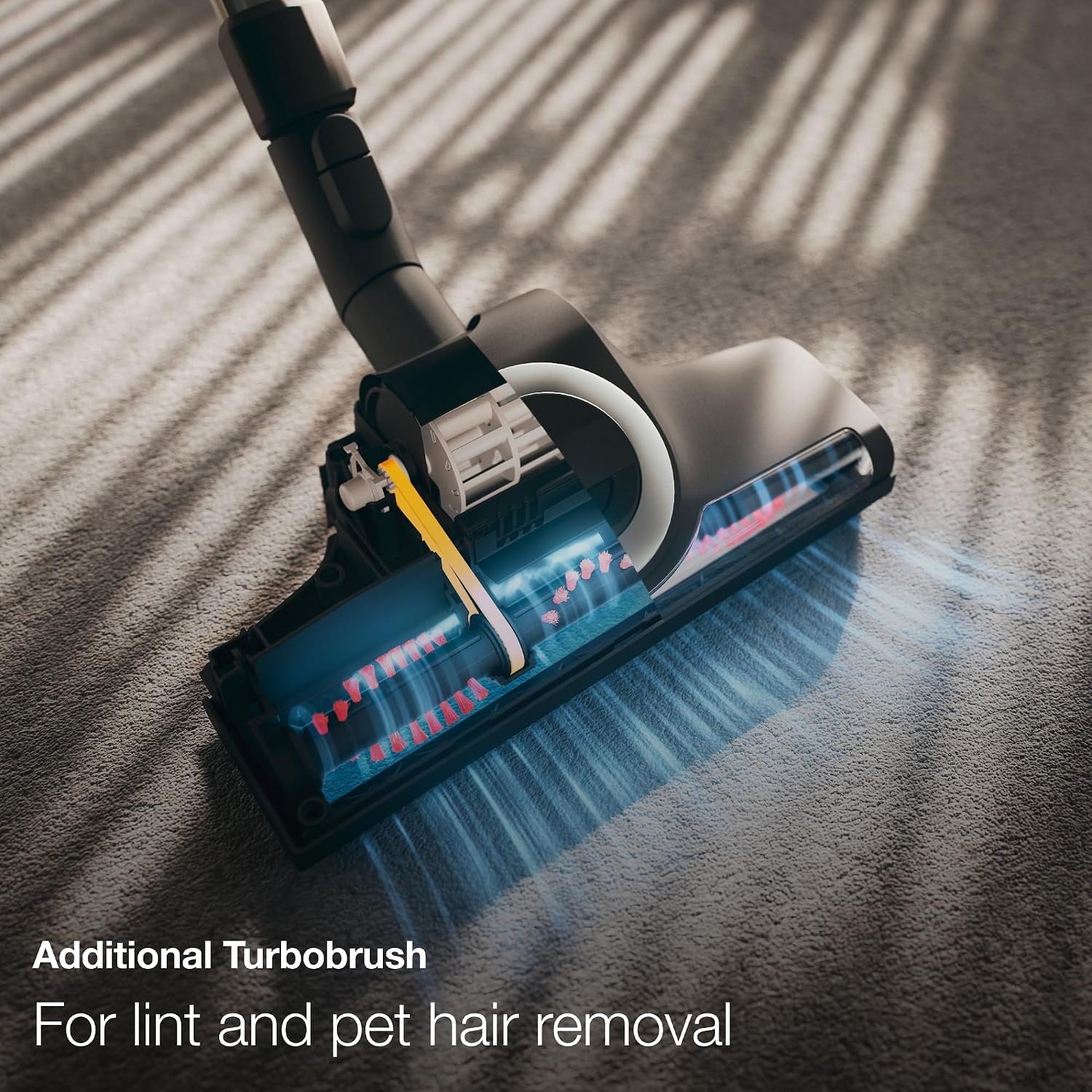 Miele Complete C3 Calima Bagged Canister Vacuum Cleaner with Turbobrush floorhead, Suitable for Low-Medium Pile Carpet and Hard Floors