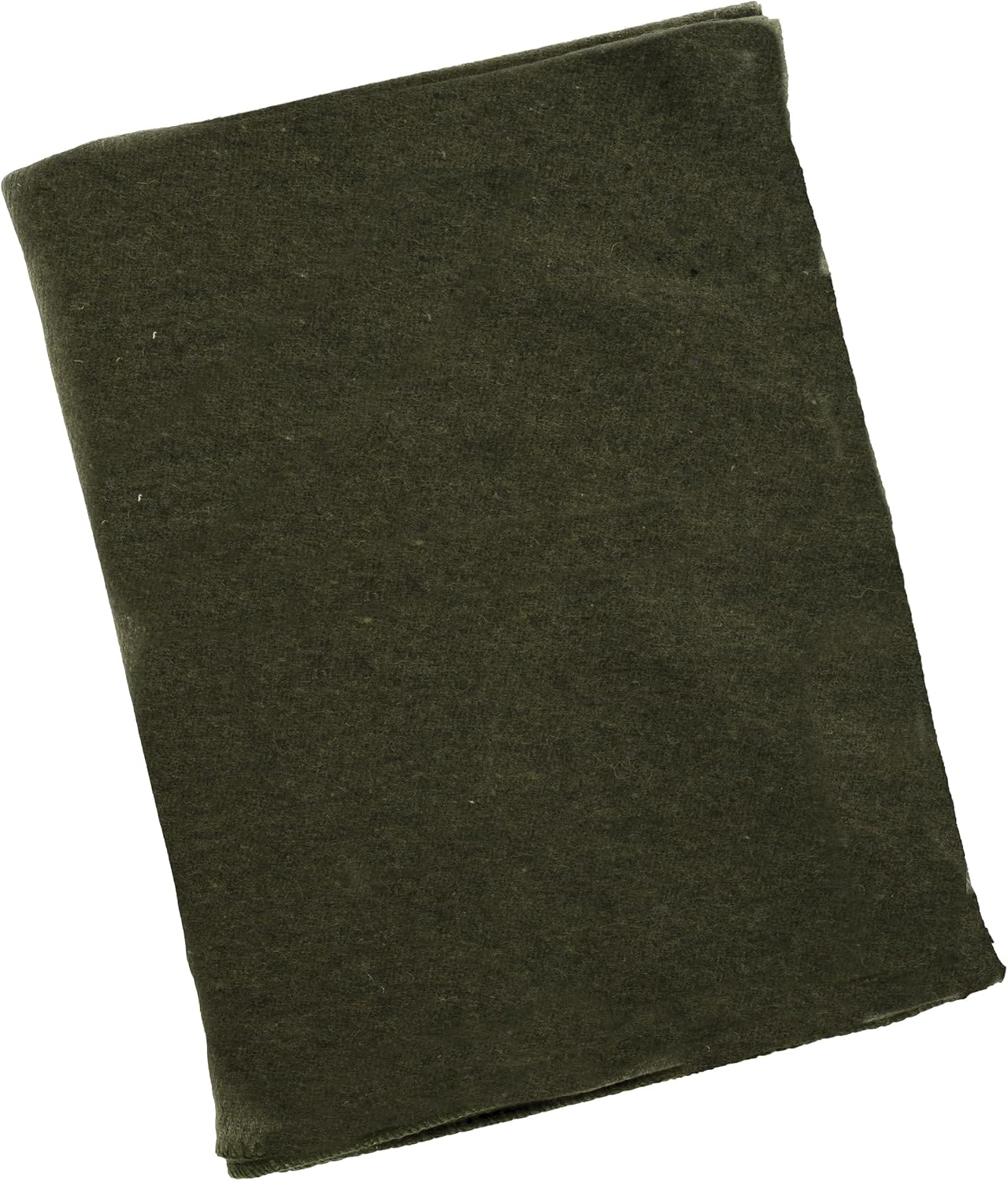 Rothco Wool Outdoor Blanket, Olive Drab (66" x 90") | Natural Wool Warmth, Comfortable, Durable Construction, Ready For Emergencies, Ideal For Camping, Picnics & Outdoor Events