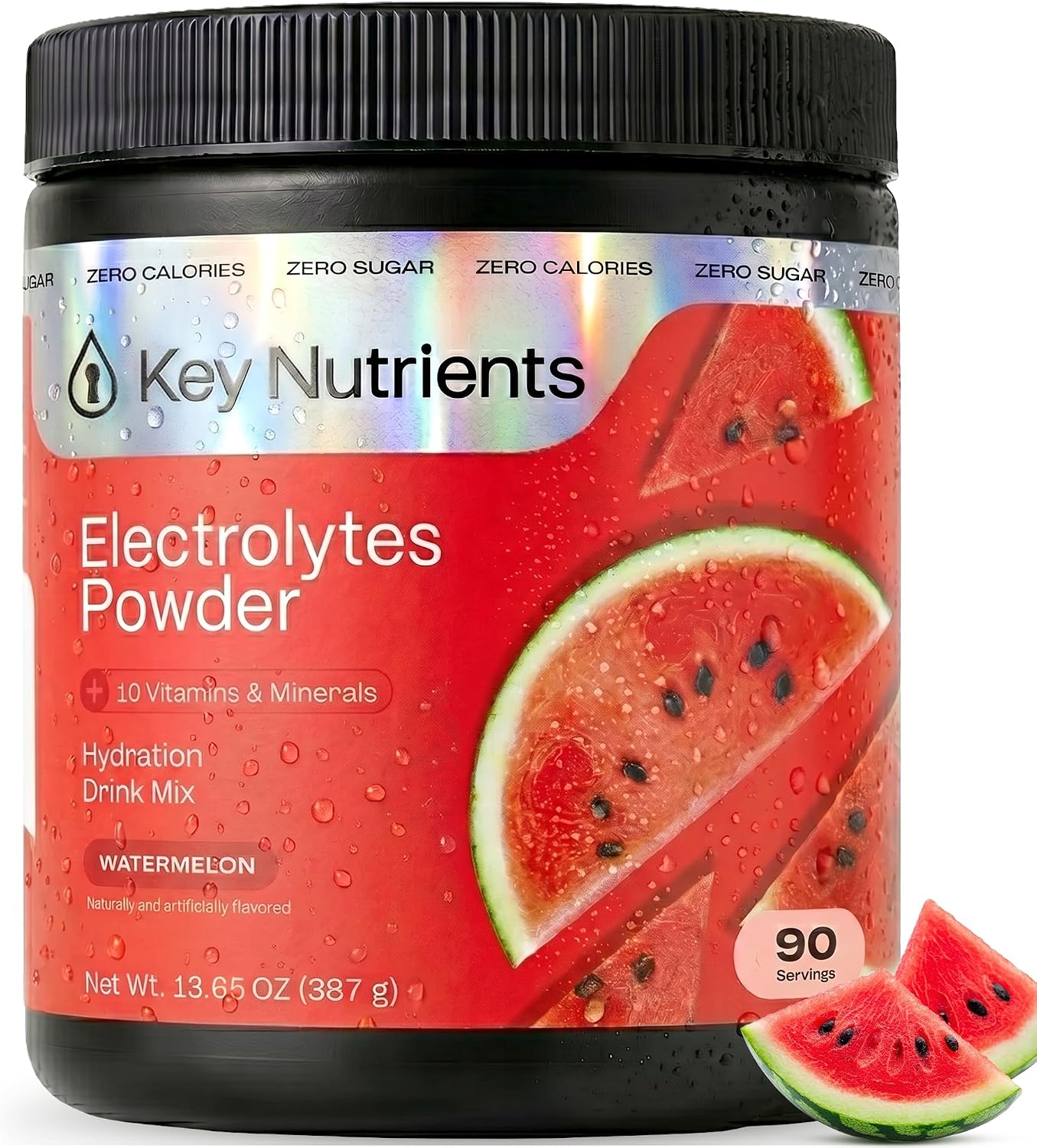 KEY NUTRIENTS Sugar Free Electrolyte Tablets, Hydration Pills, 200 Capsules