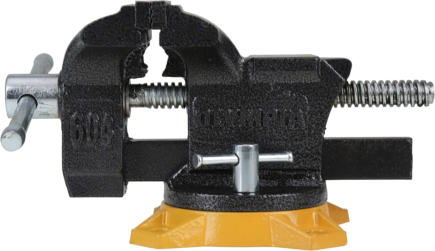 Olympia Tools 38-604 Bench Vise, Workshop Series, 4-Inch, gray