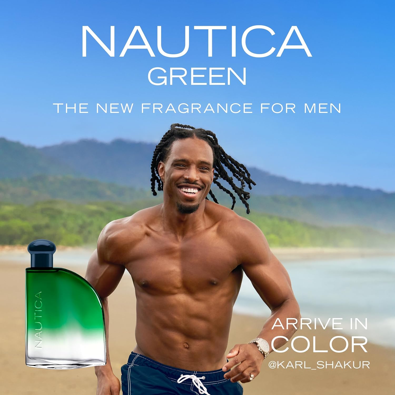 Nautica Blue Eau de Toilette, Men's Fragrance, 3.4 fl oz