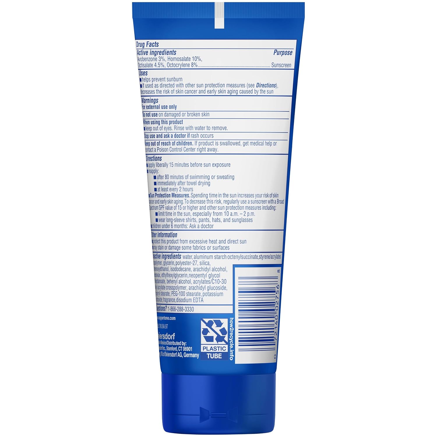 Coppertone SPORT Sunscreen Lotion SPF 30, 7 FL OZ | Sunscreen Lotion with Vitamin E, Sweat, Heat and Water Resistant, PABA, Oxybenzone, Octinoxate, Paraben and Dye Free