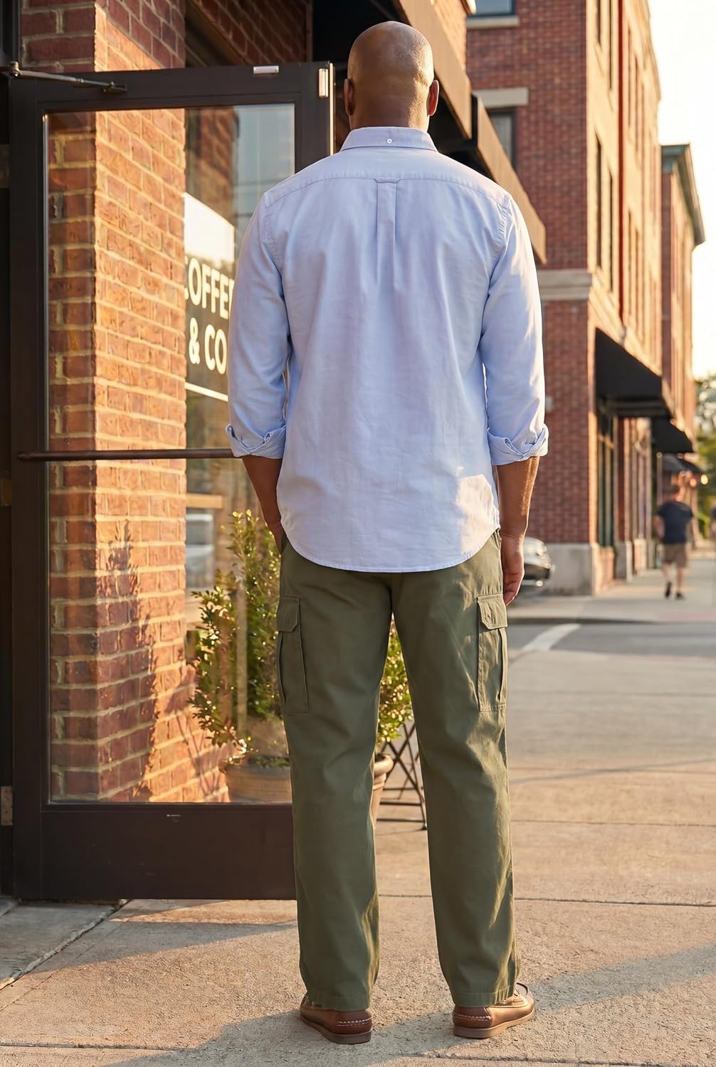 KingSize Knockarounds Full-Elastic Waist Cargo Pants