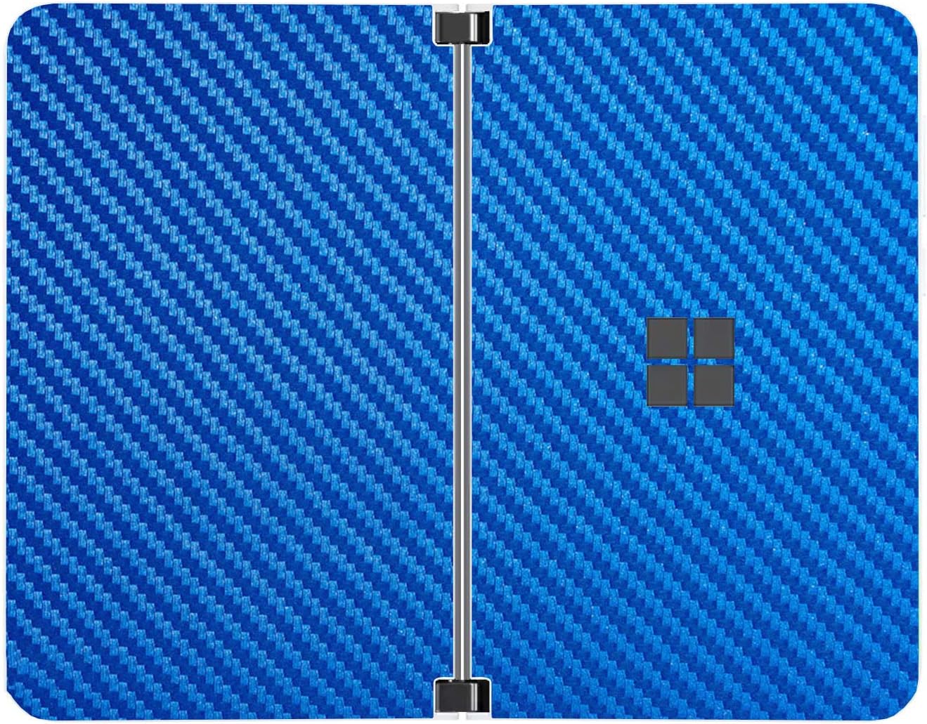 SopiGuard Sticker for Surface Duo Phone Edge-to-Edge Precision Vinyl Skin Wrap (Leather Textured)