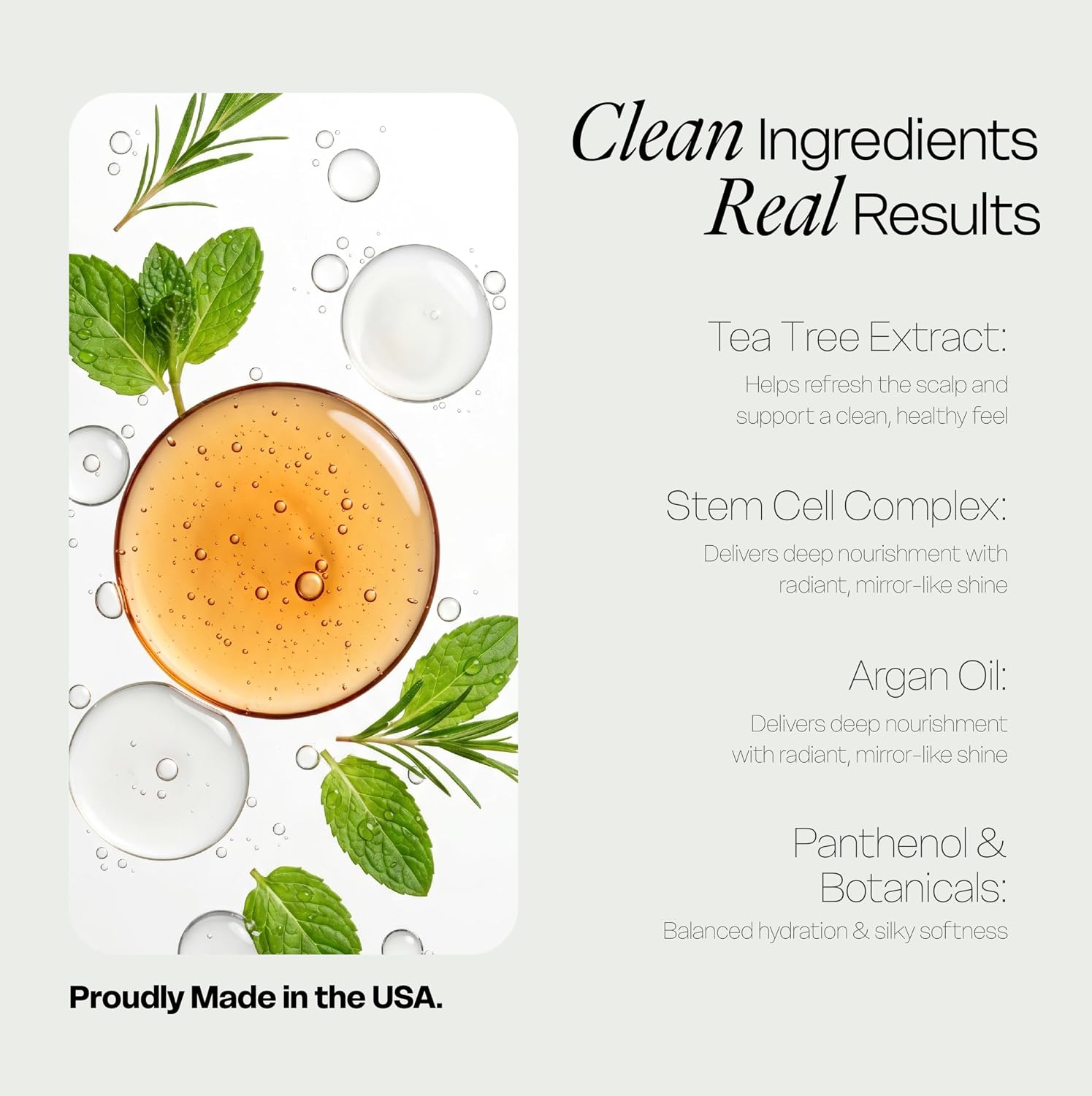 Eternal Spirit Beauty Hair Pro Tea Tree Set – Shampoo & Conditioner with Stem Cells