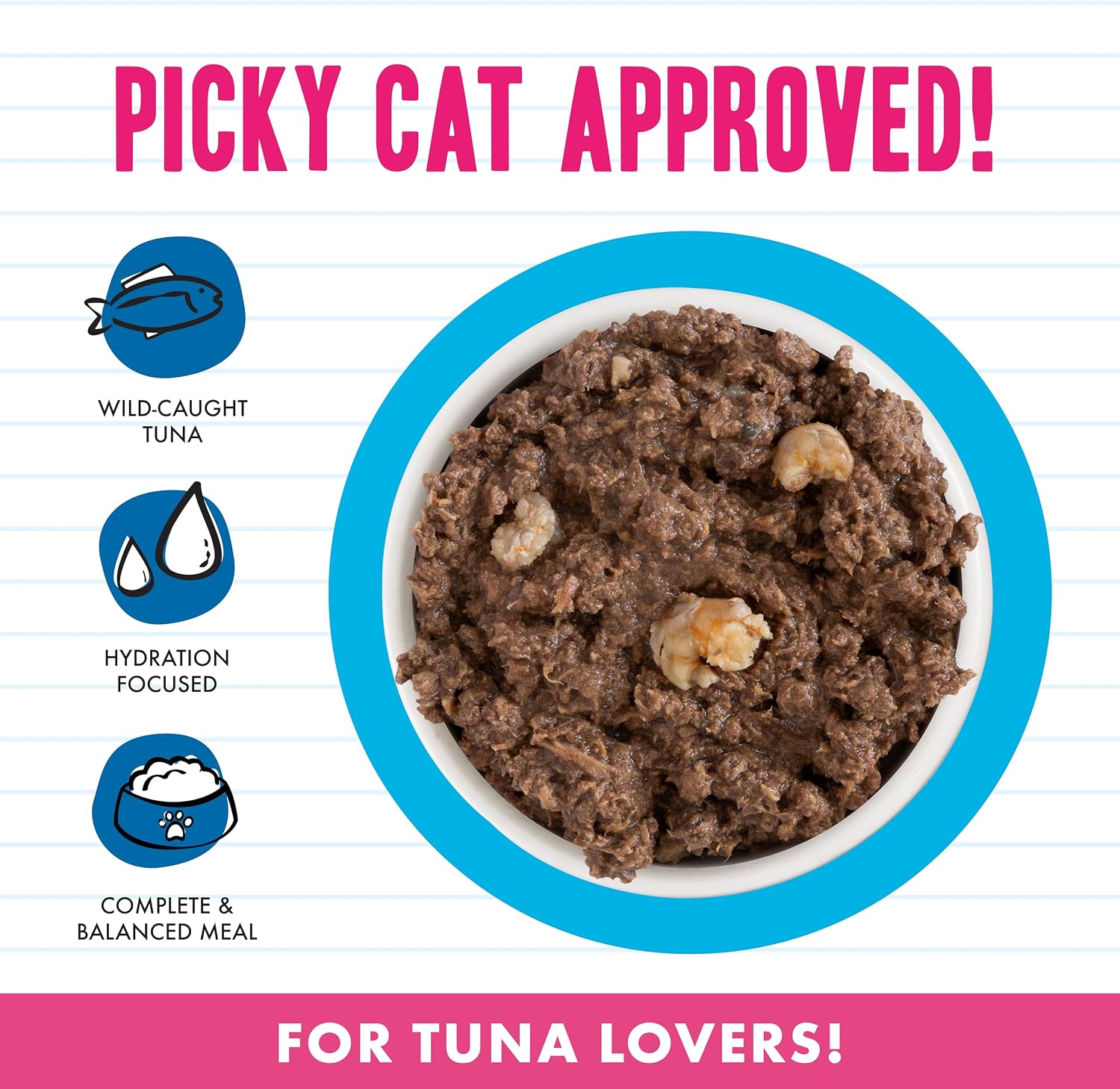 Weruva BFF Minced Natural Wet Cat Food, Batch O Besties Variety Pack, 5.5oz Can, Pack of 8
