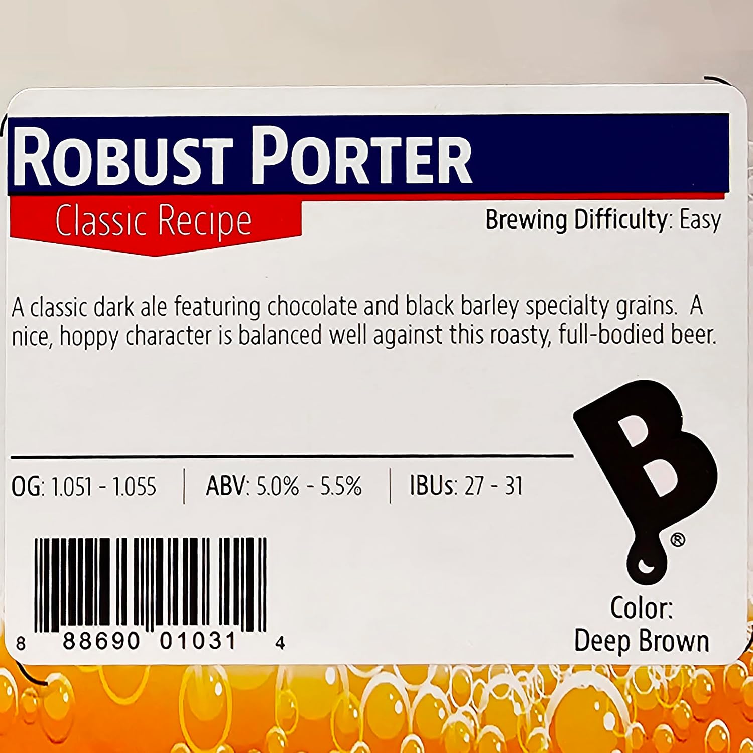 Brewers Best Robust Porter Ingredient Kit