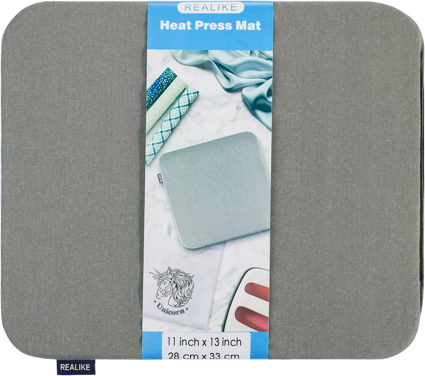 REALIKE Heat Press Mat Compatible with Cricut Easy Press 2/Cricut Easy Press(12X12 inch)